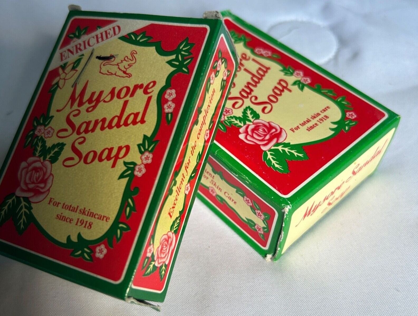 Mysore Sandal Sandalwood Soap Bars Vintage Original Packaging 75g & 125g – NEW