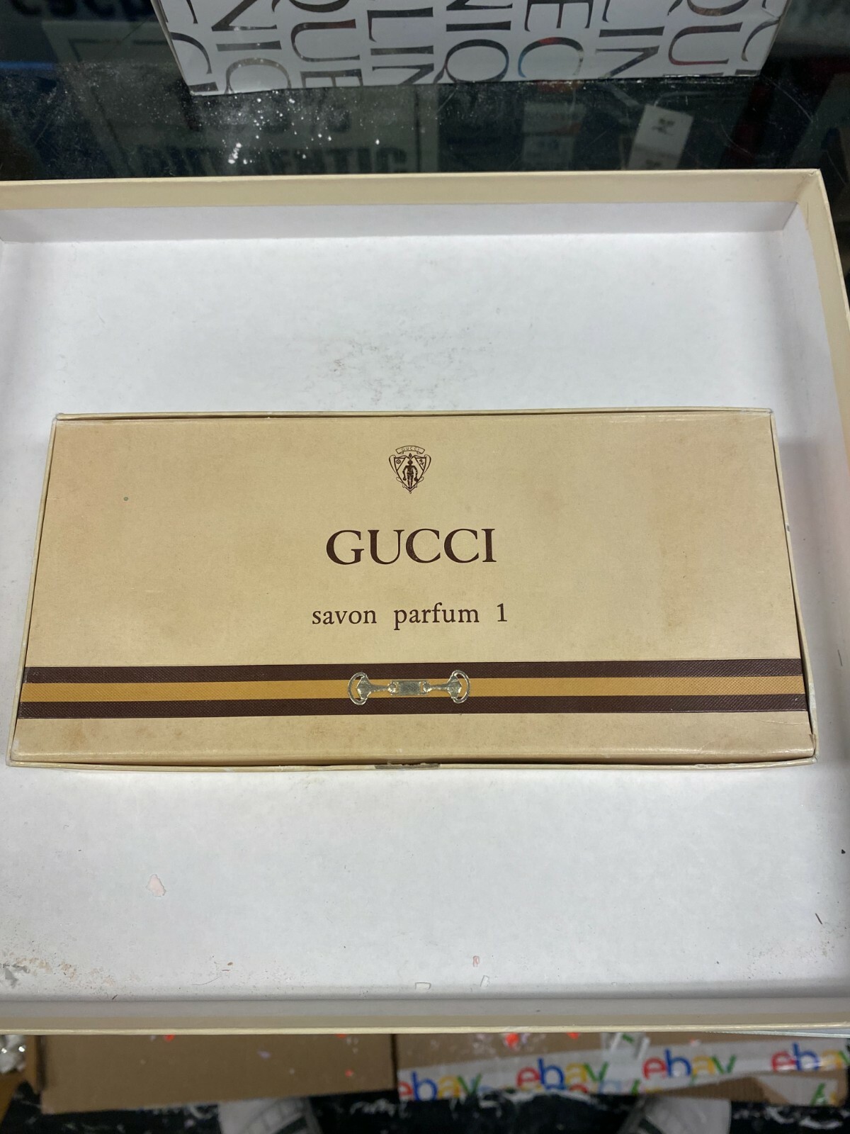 Gucci Savon Parfum Perfumed Soap 3 Cakes Soap (4 fl oz each)