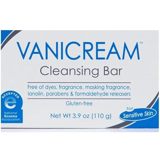 Vanicream Gentle Cleansing Bar Fragrance Free for Sensitive Skin Free Shipping