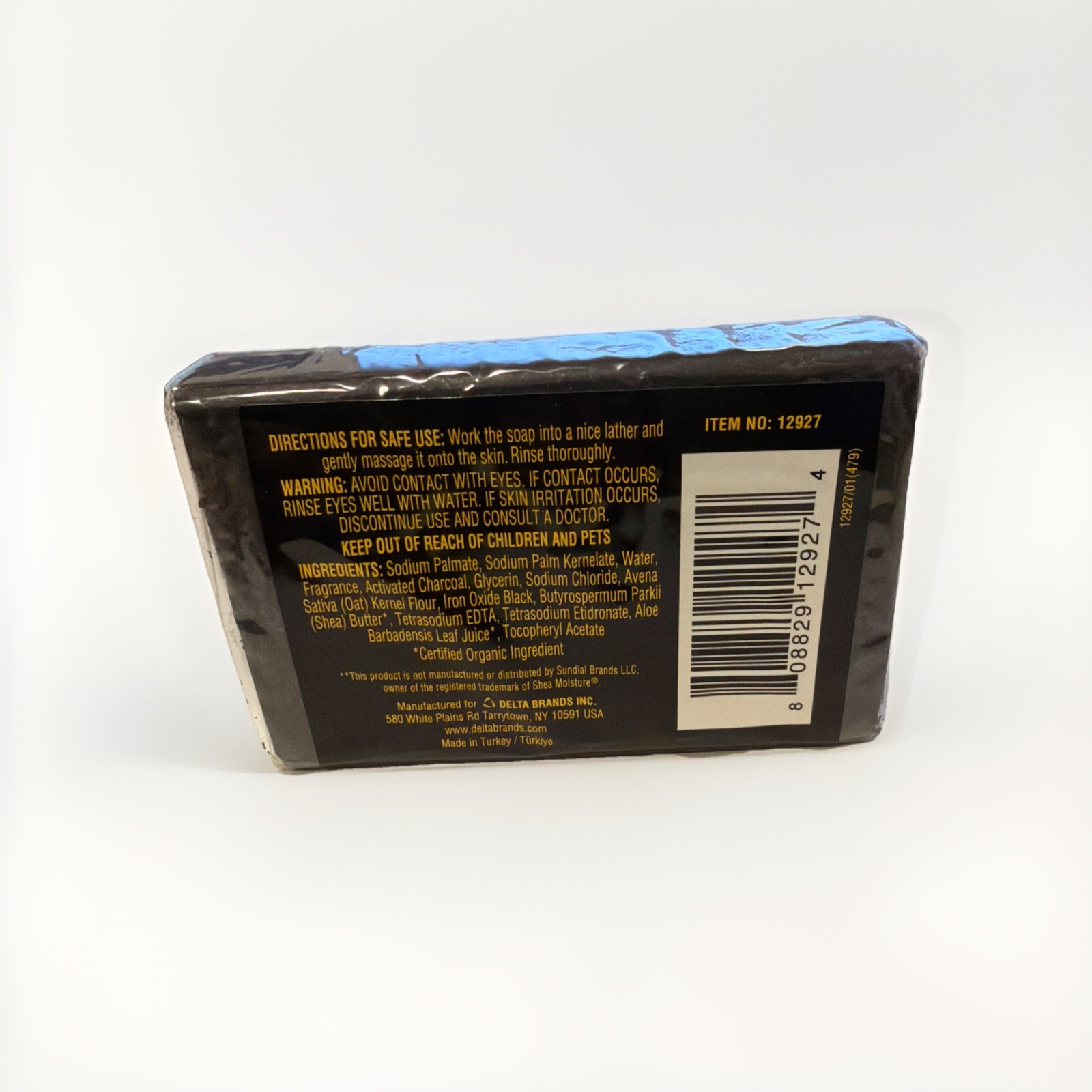 Personal Care 2× Shea Moisture African Black Soap & RAW BUTTER SOAP 4 Oz