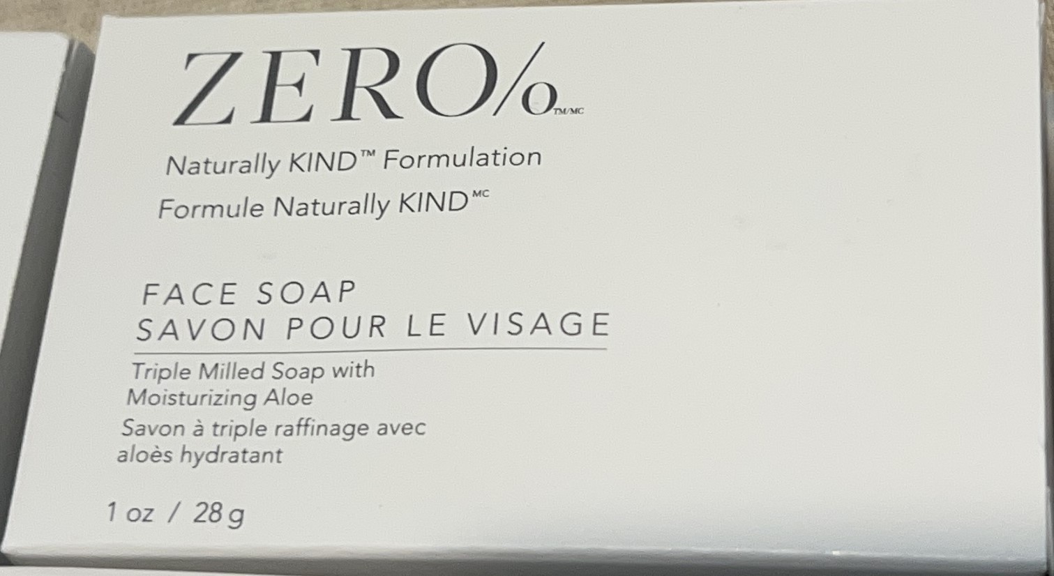24 Bars Gilchrist & Soames Zero % Travel Soaps. Contains Aloe. TRAVEL