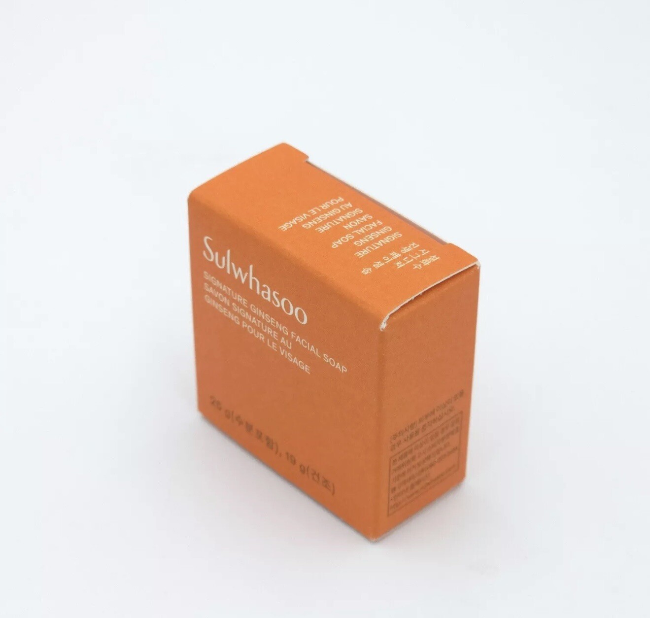 Sulwhasoo Signature Ginseng Facial Soap 25g x 3ea Soothing Creamy K-Beauty