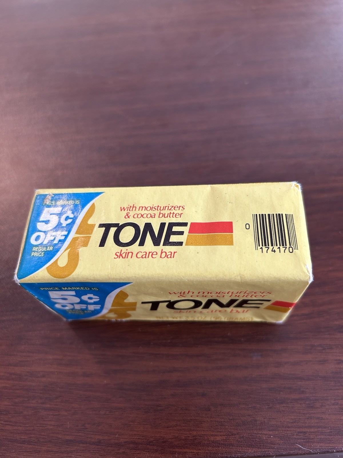 Vintage NWT Tone Skin Care Bar 3.5 Oz Bar