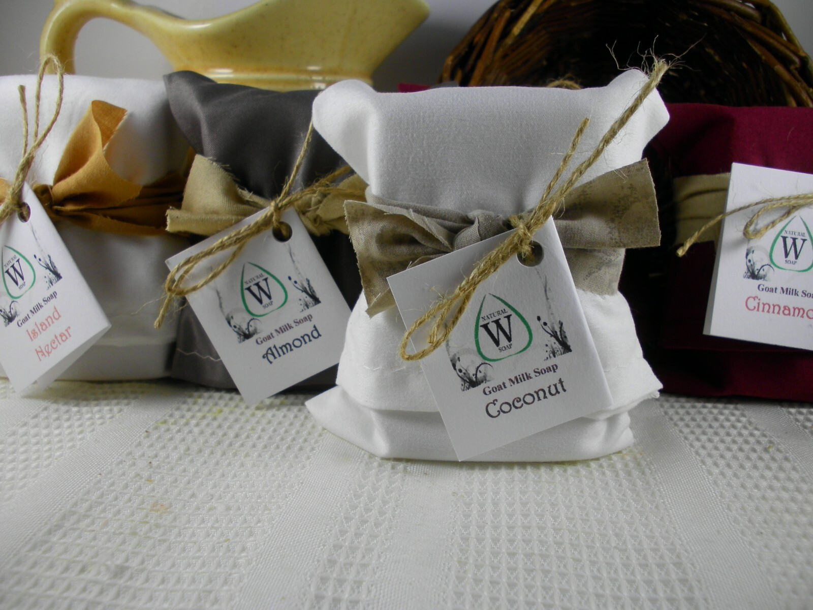 Sea Salt, Shea, Cocoa Butter Organic Goat Milk Soap Homemade Handmade