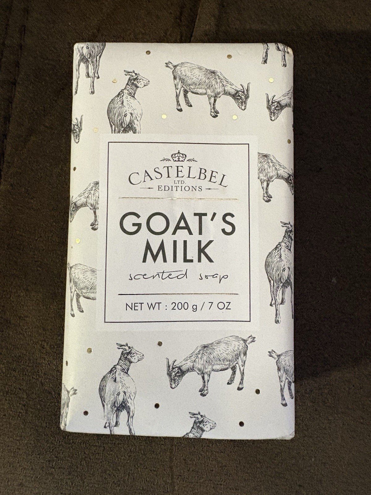 Castelbel Goat’s Milk Scented Soap 7oz 200g Portugal Triple Milled New