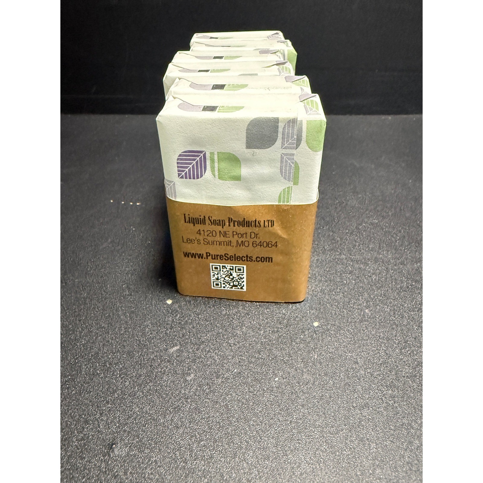 Pure Selects Coconut Lime Verbena Luxury Bar Soap 3 oz 6 Pack Made in USA NEW