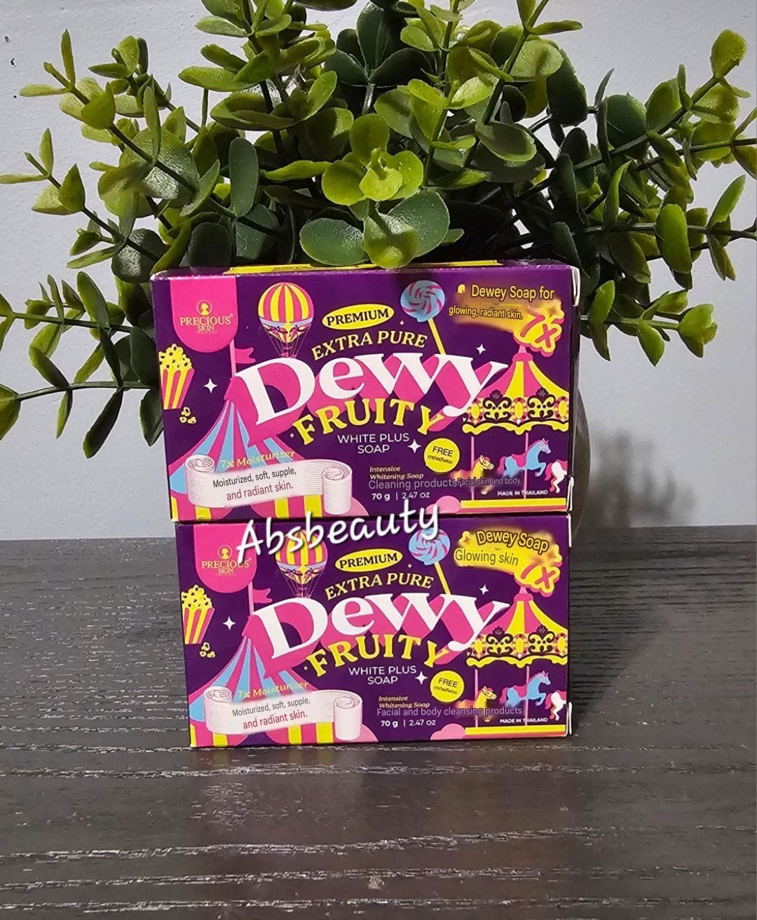 Precious Skin Premium Extra Pure Dewy Fruity White Plus Face&Body Soap 70g👌1pc