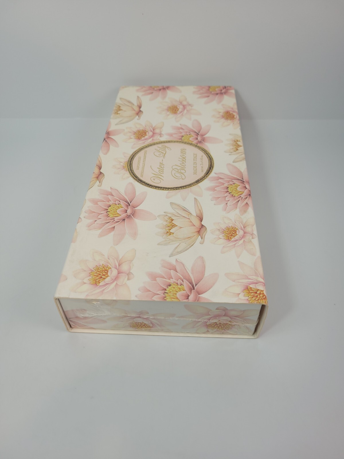 Saponificio Artigianale Fiorentino Water Lilly Blossom Soap 3 bars X 4.4 oz NEW