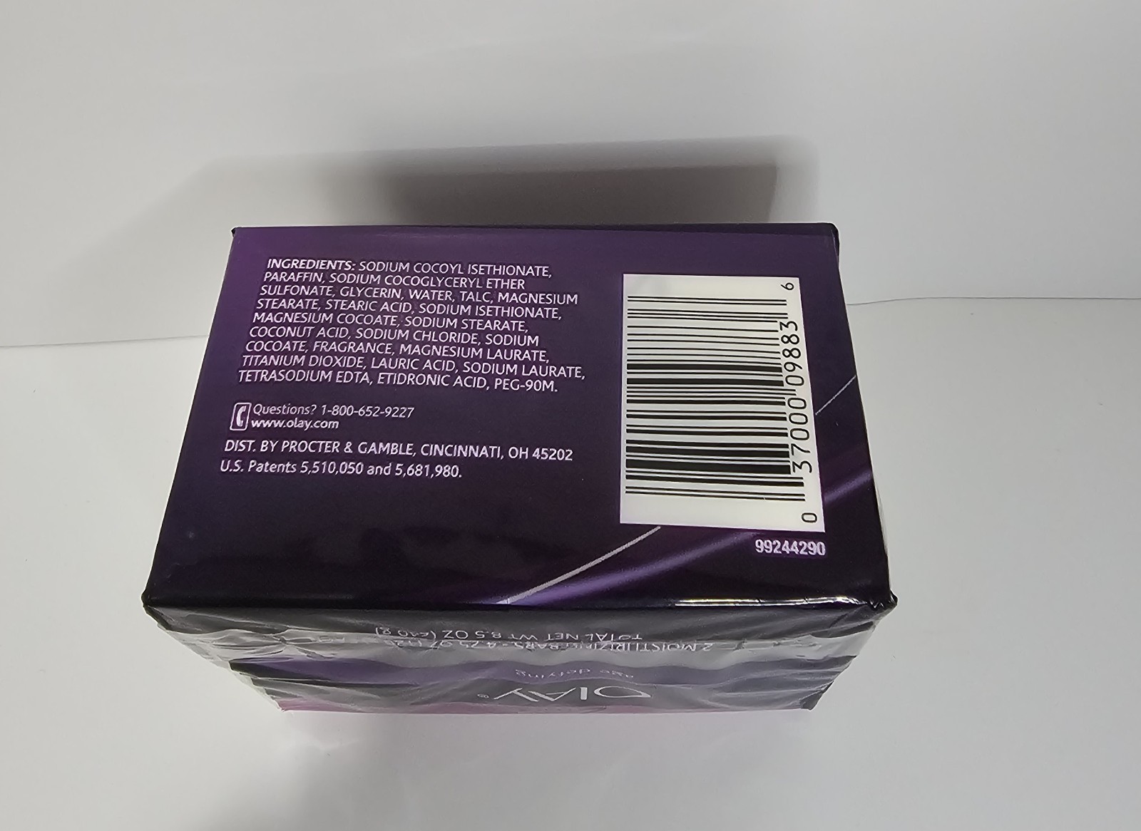2 Bars Olay Age Defying Moisturizing White Soap 8.5 Oz Total New Old Stock