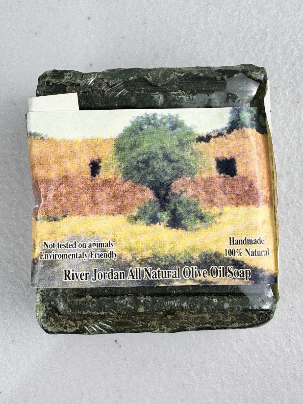 River Jordan All Natural Olive Oil Body Soap Authentic Traditional Handmade VTG