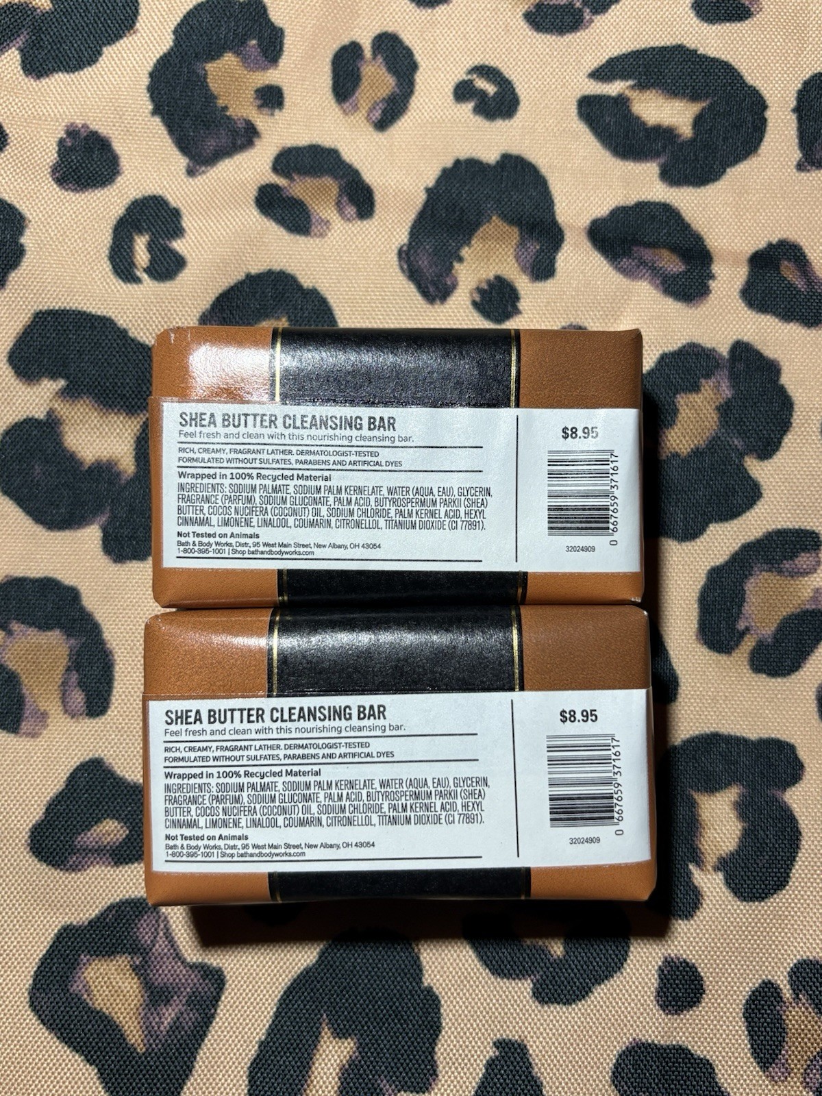 Bath & Body Works Men’s Shop Mahogany Teakwood Shea Butter Bar 5 oz
