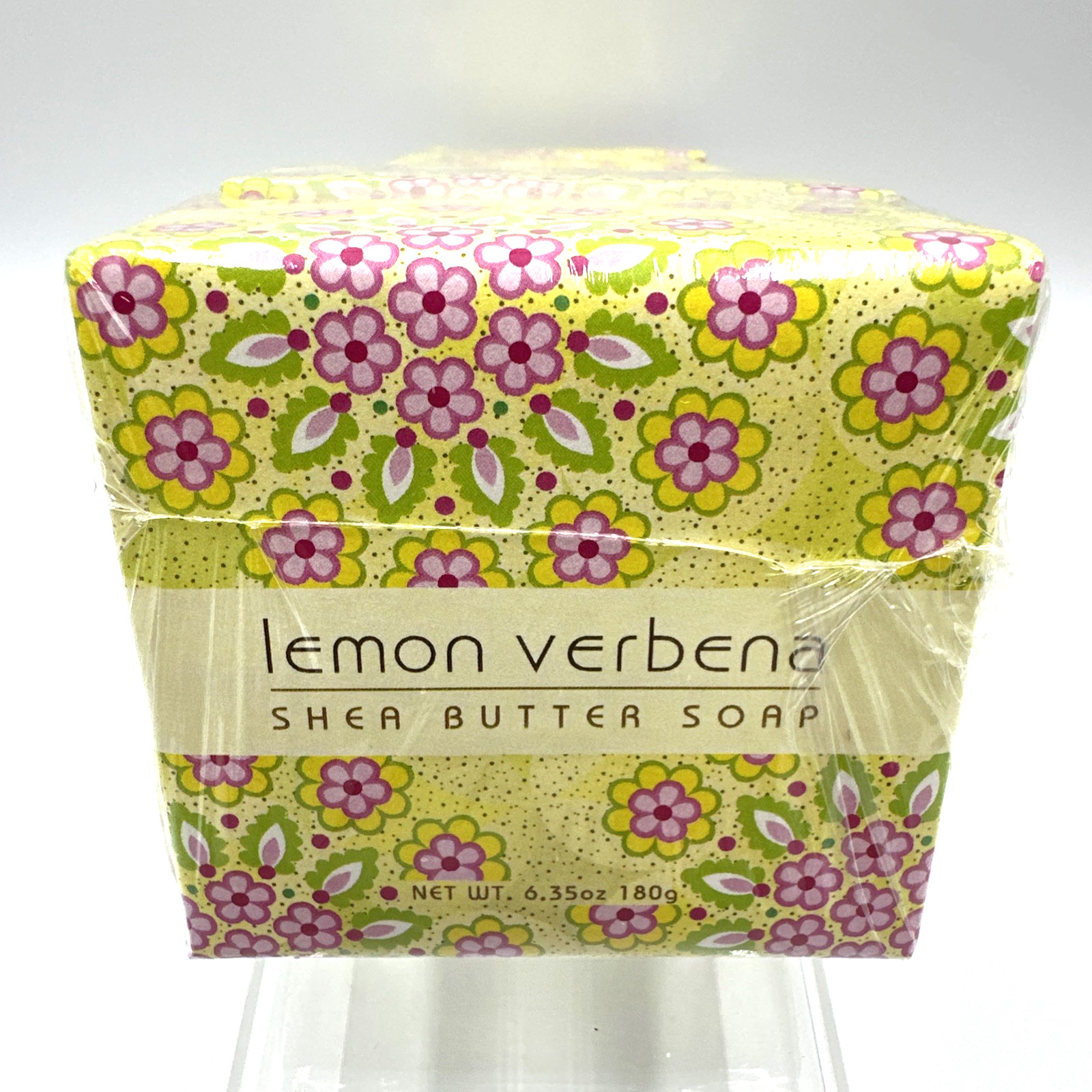 Greenwich Bay Lemon Verbena Shea Butter Soap Lot Of 6 Bars/6.35oz Each
