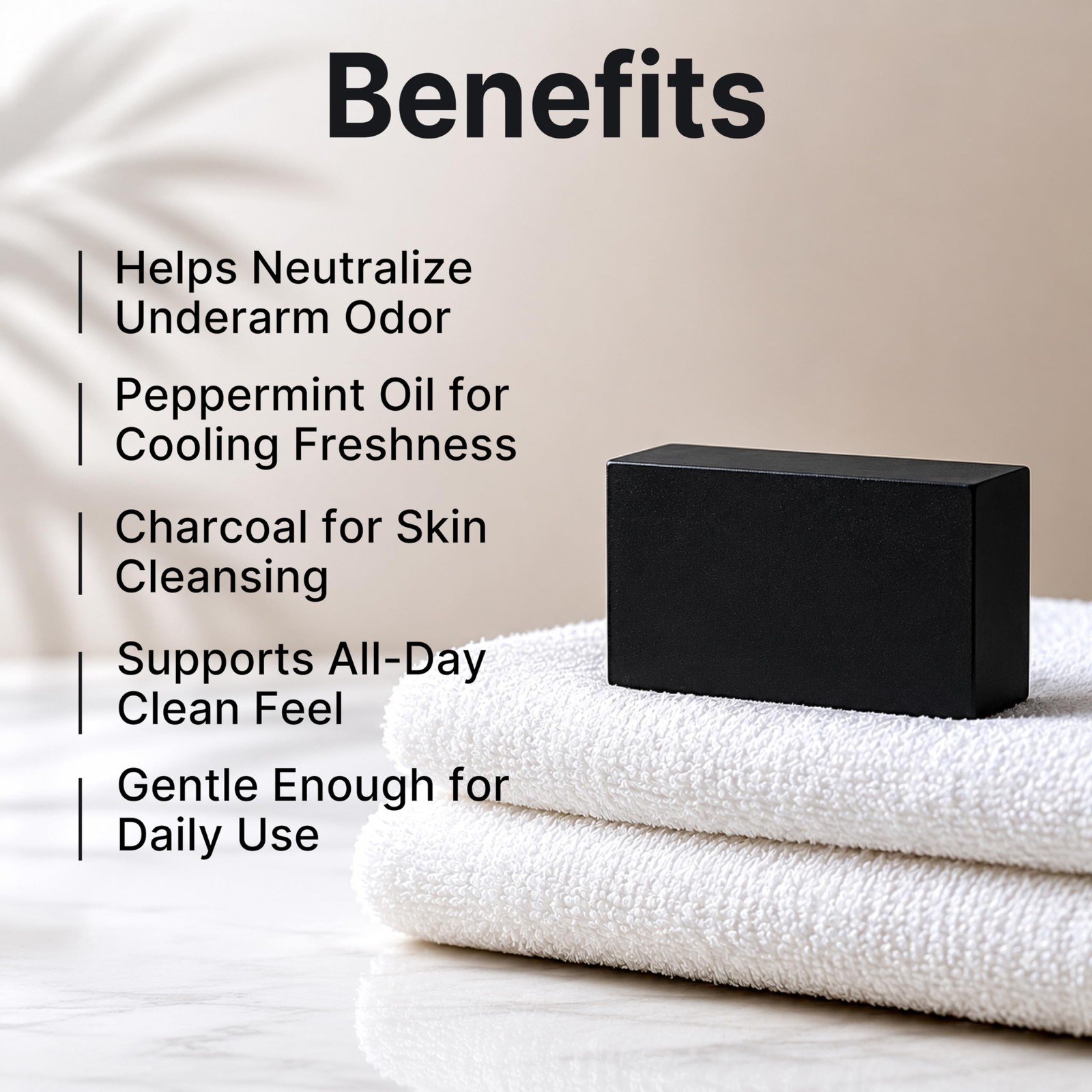 Charcoal & Tea Tree Oil Soap Bar – Advanced Deep Cleansing Face & Body Wash f…