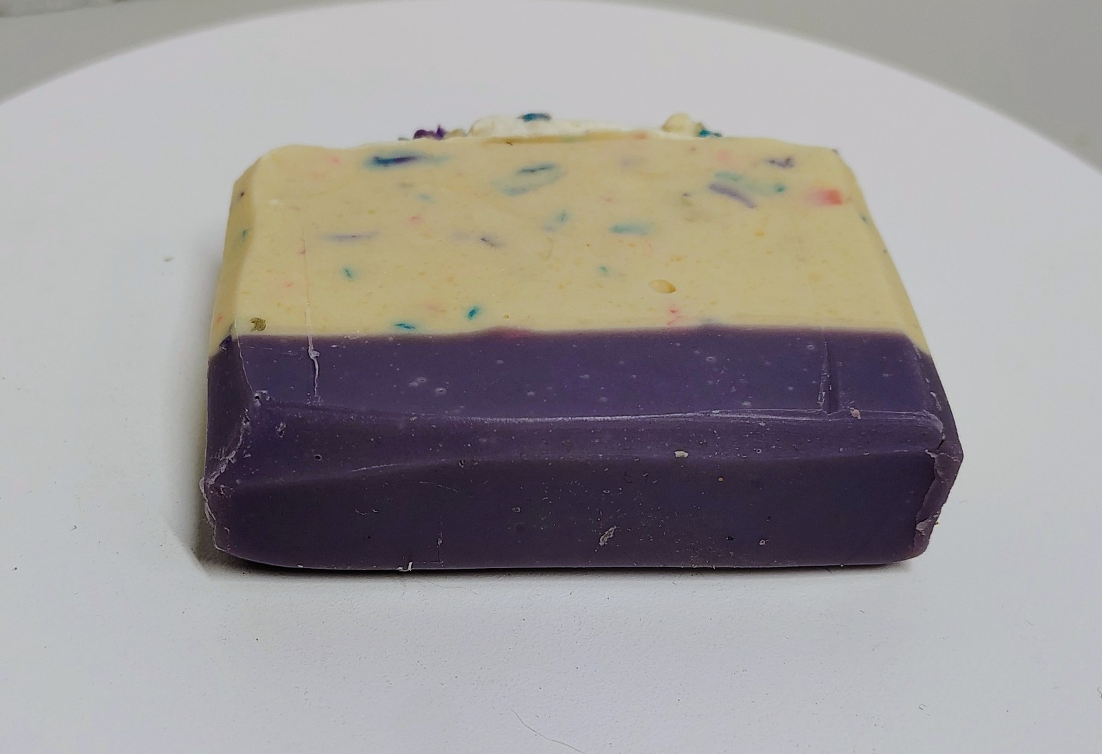 Handmade Goat Milk Soap Bar Sweet Pea Confetti Natural Skin Care Sunhi Soaps New