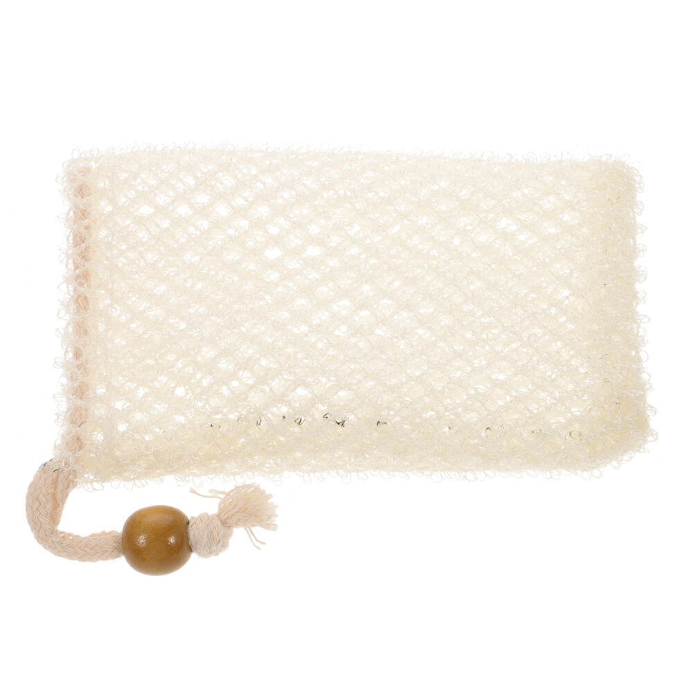 Exfoliating Soap Saver Pouch Nylon Soap Bubble Storage Bag for Bath