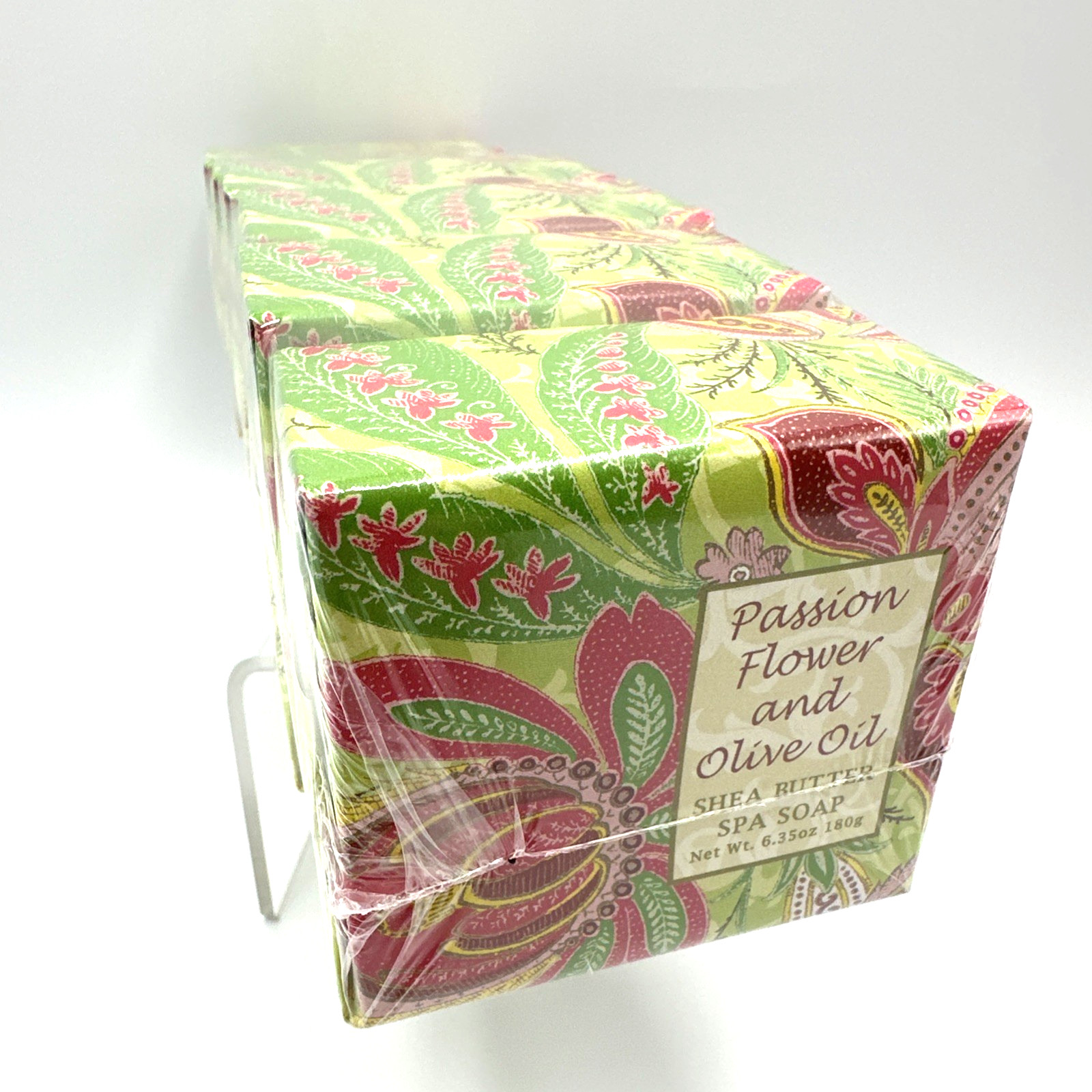 Greenwich Bay Passion Flower And Olive Oil Butte Soap Lot Of 6 Bars/6.35oz Each