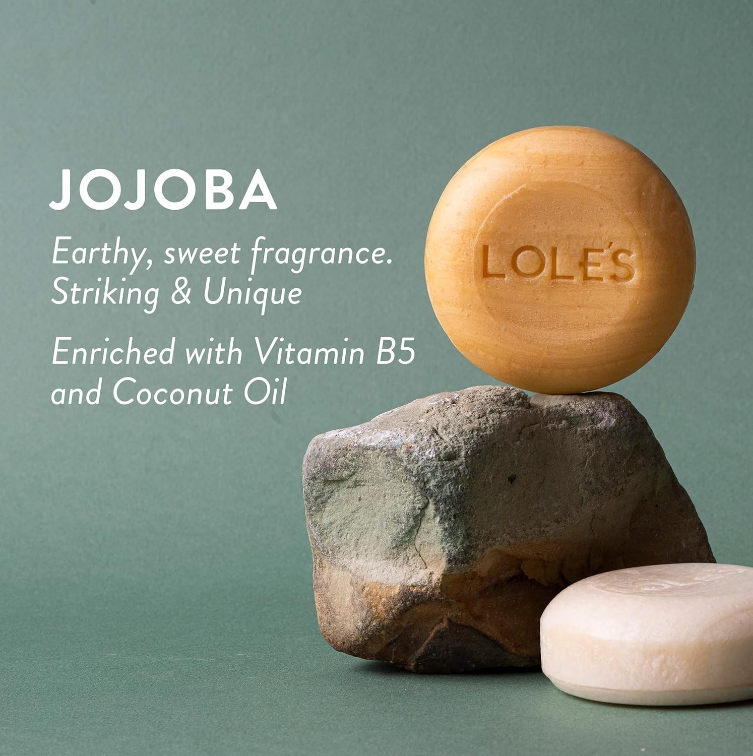 New LOLE’S 2in1 Shampoo Bar & Conditioner Jojoba Oil, for Itchy Scalp & Dandruff