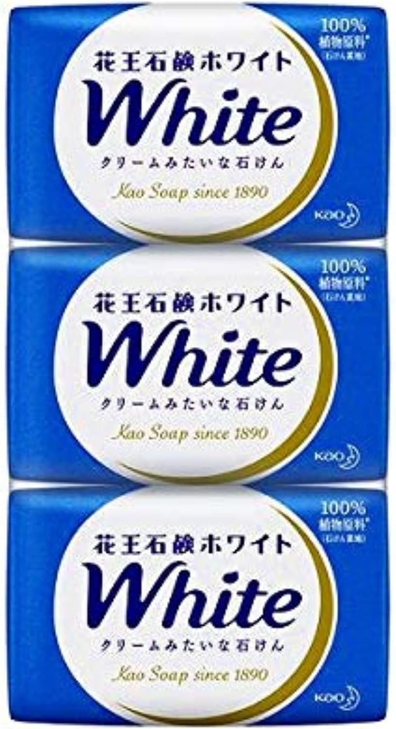85 g x 15 Pieces set Kao White Gift Bar soap with Box Boxed