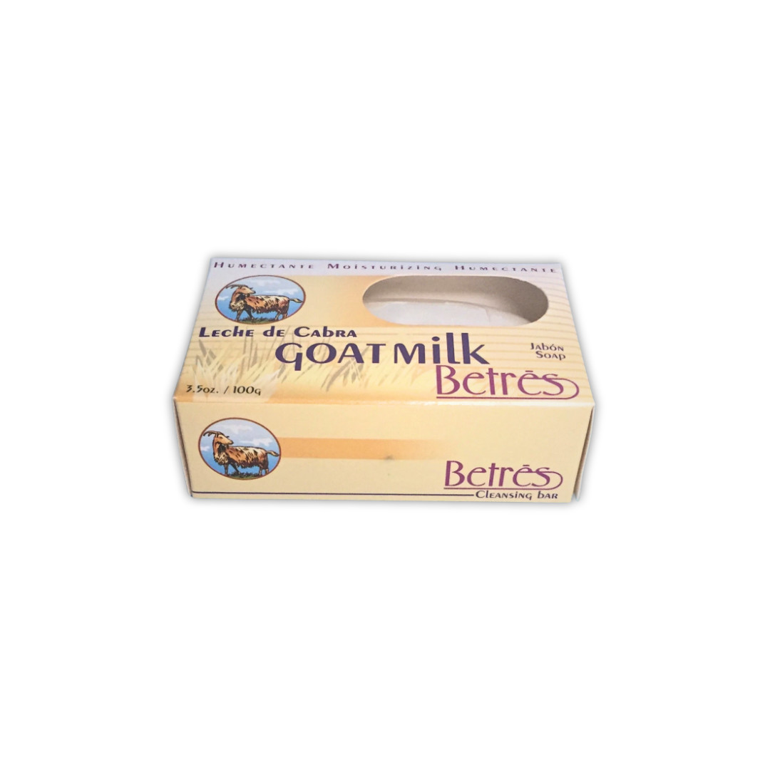 (2 Pack) Goat Milk Cleansing Bar Soap 3.5 oz. Jabón de Leche de Cabra