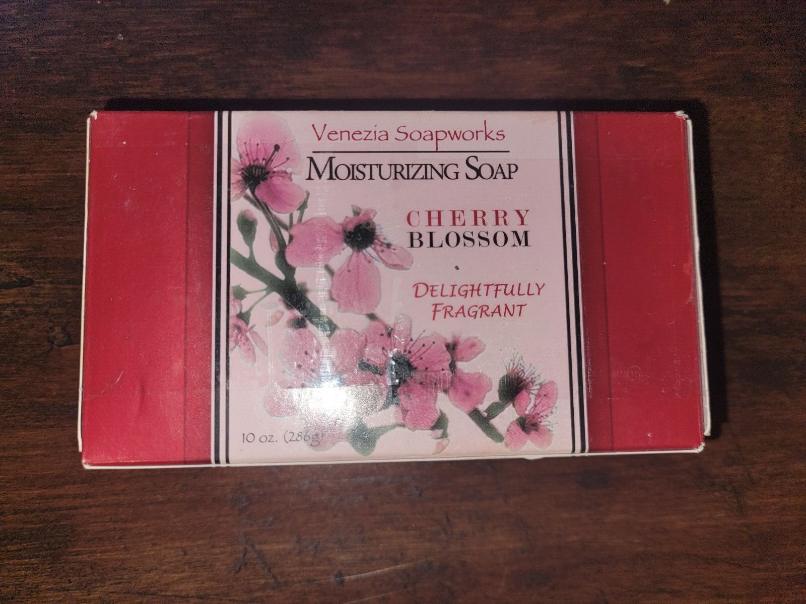 Cherry Blossom Scented Bar Soap Venezia Soapworks, Made In The USA! New In Box!