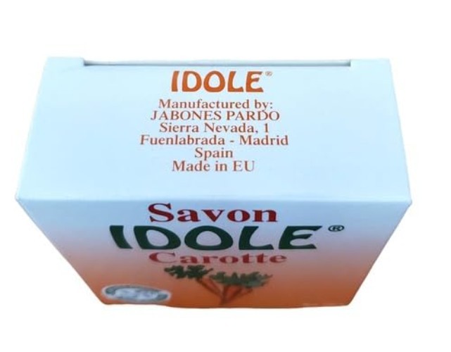 Gentle Carrot Soap 100g for All Skin Types Helps Maintain Youthful Glow