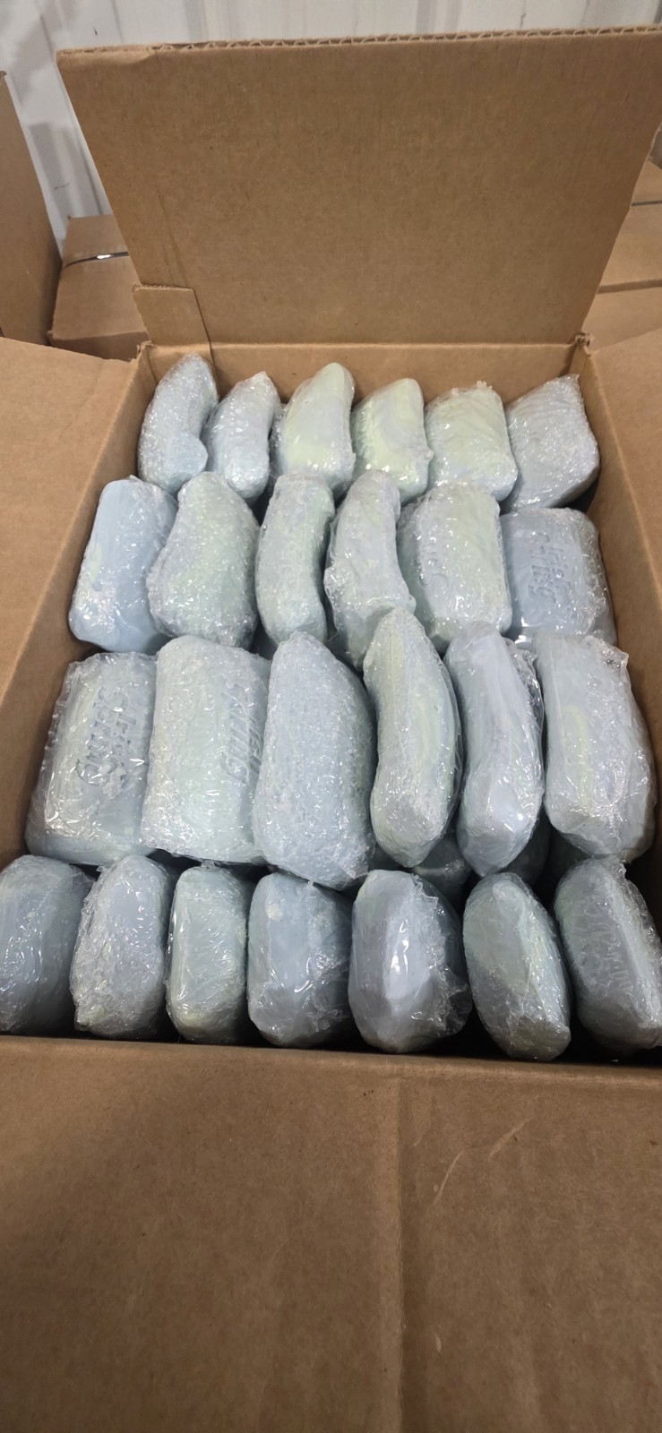 48x Irish Spring Original Active Scrub Bar Soap 4oz NO Flaxseed (Lot of 48 Bars)