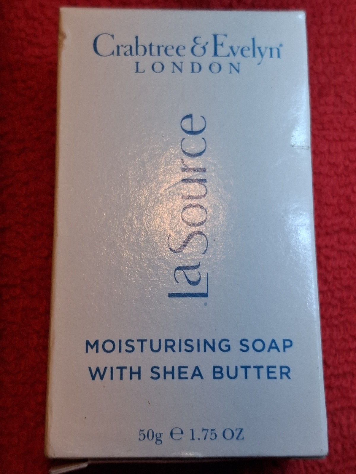 Set of 10 Crabtree & Evelyn La Source Shea Butter Bar Soap 50g / 1.75 oz New