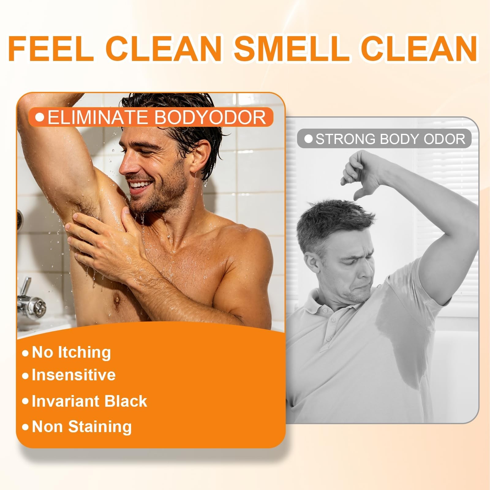 2PC Natural Deodorizing Persimmon Soap for Dry Aging Skin, Green Tea Extract, Ge