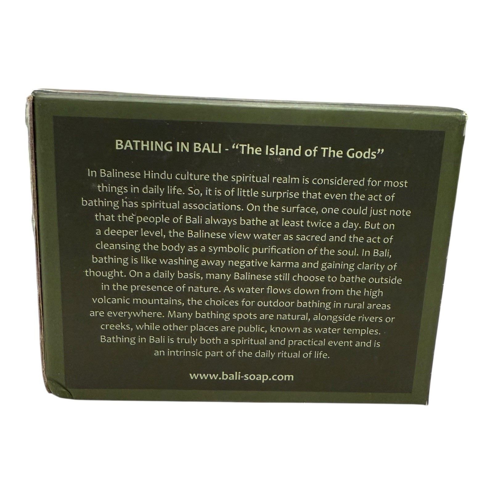 Bali Soap Bar Gift Set, 6 Pc Variety Pack, 3.5 Oz Each