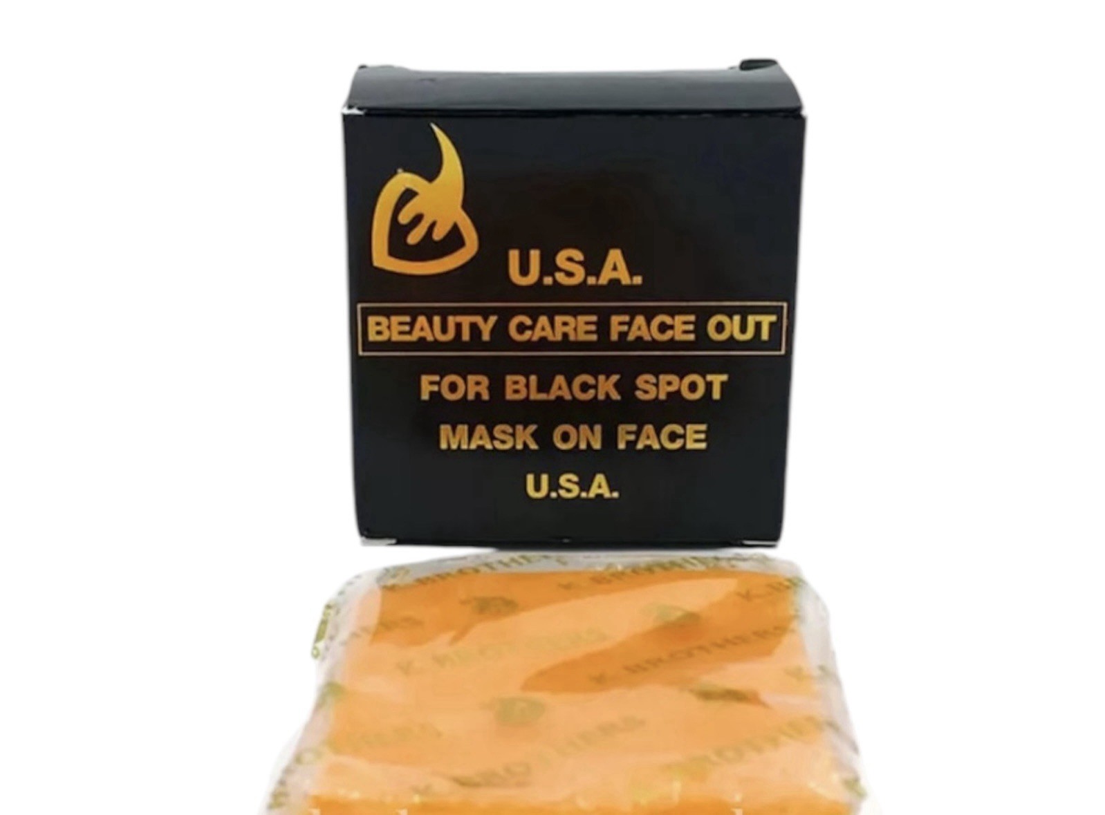 K Brothers Black Box Soap Bar Genuine USA Beauty Care Whitening Skin 100g x 6
