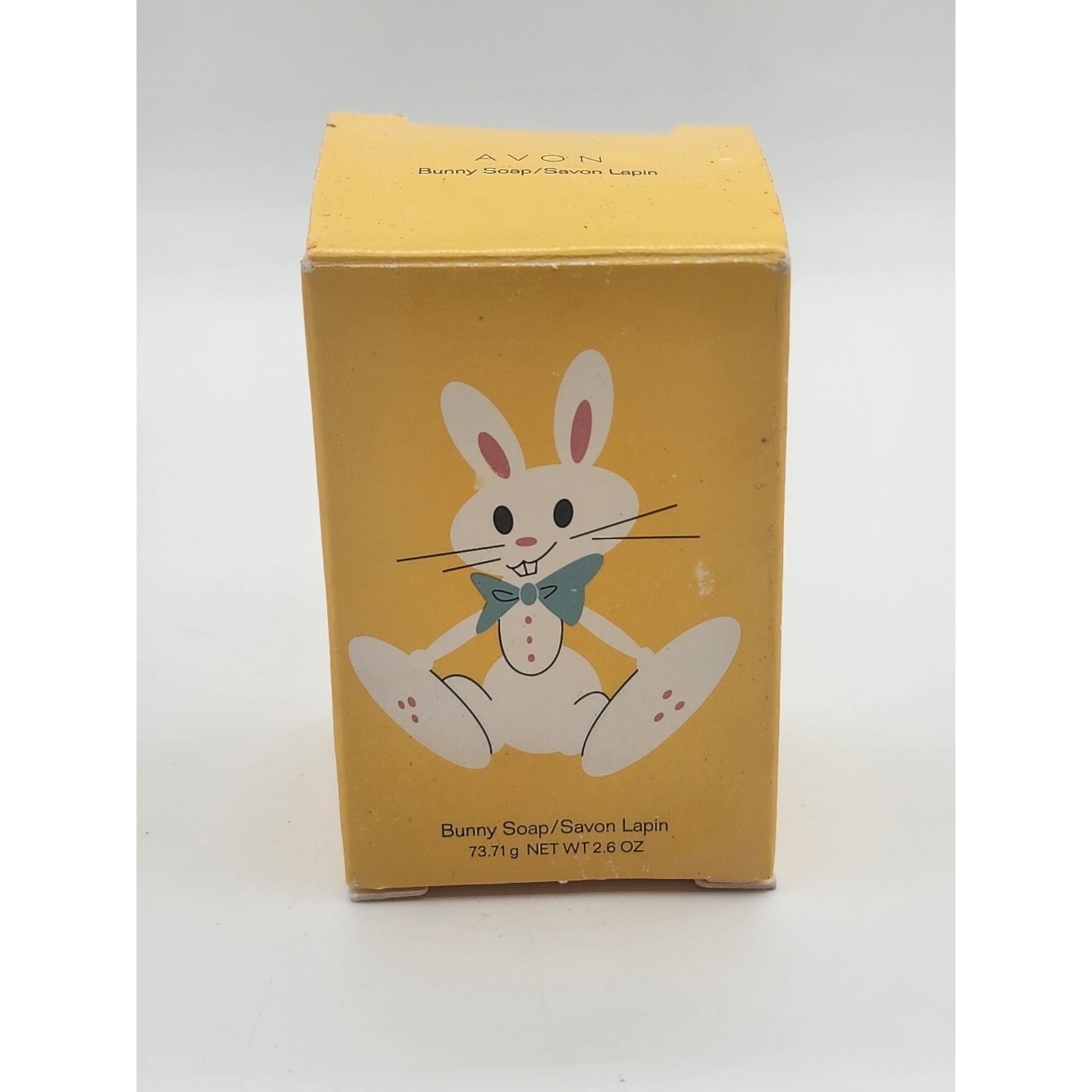 Avon Bunny Soap Cream Rabbit Figural Bar 2.6 oz New in Box