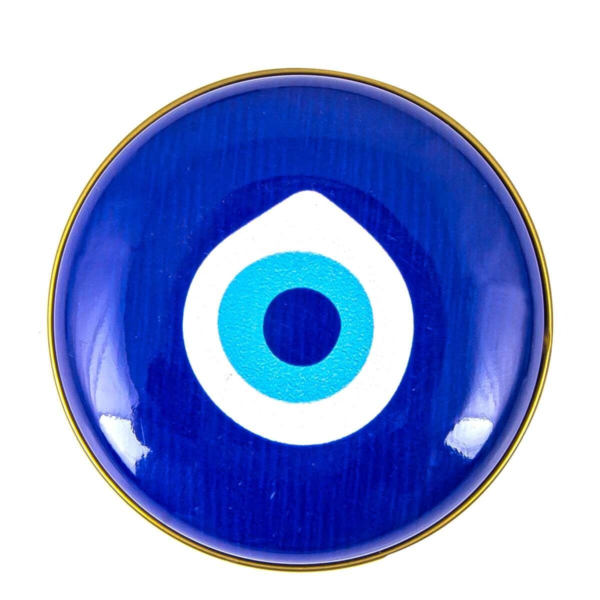 Evil Eye Olive Oil Soap in Metal Tin