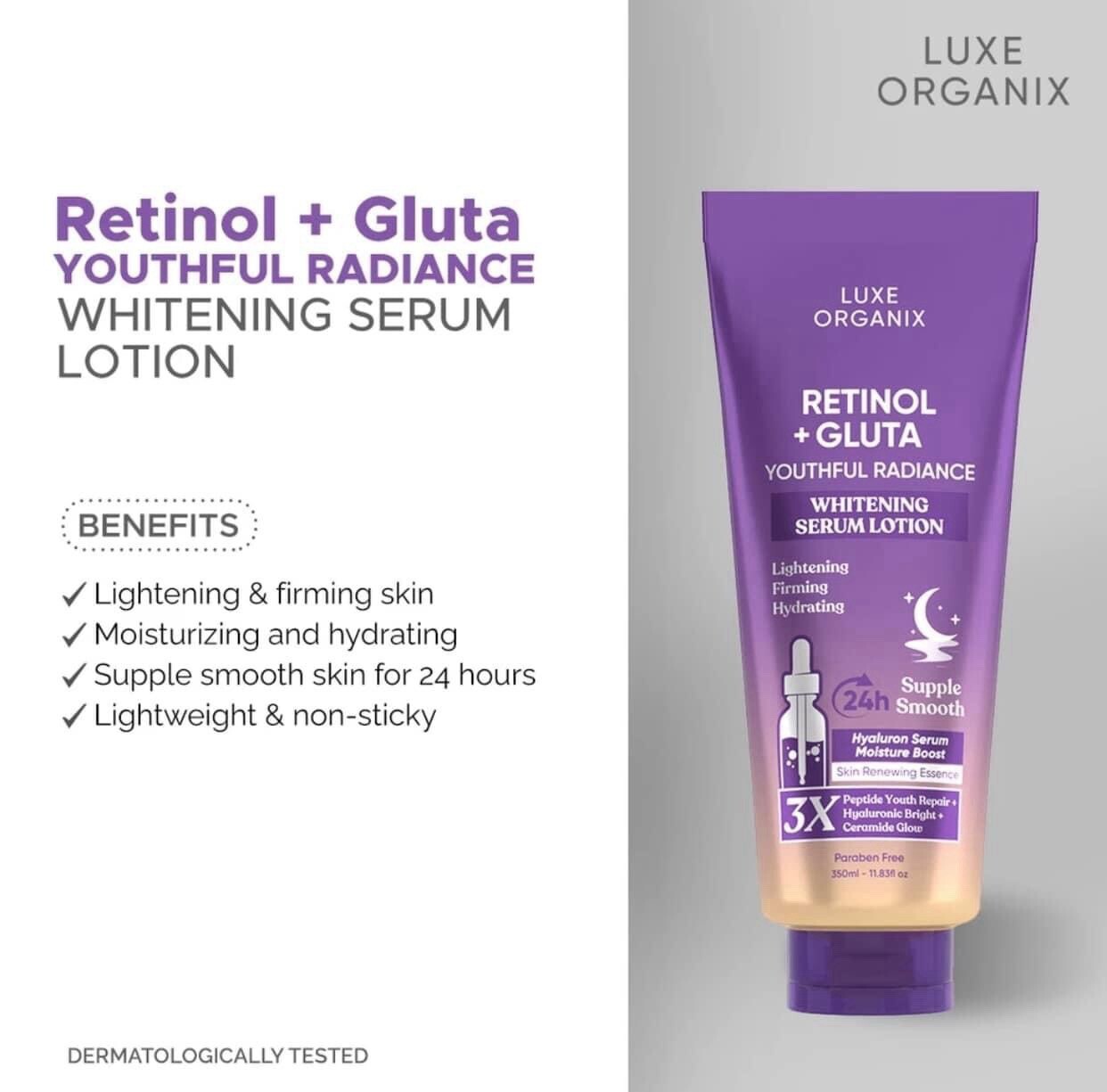 Luxe Organix Niacinamide + Retinol Cloud Soap 180g