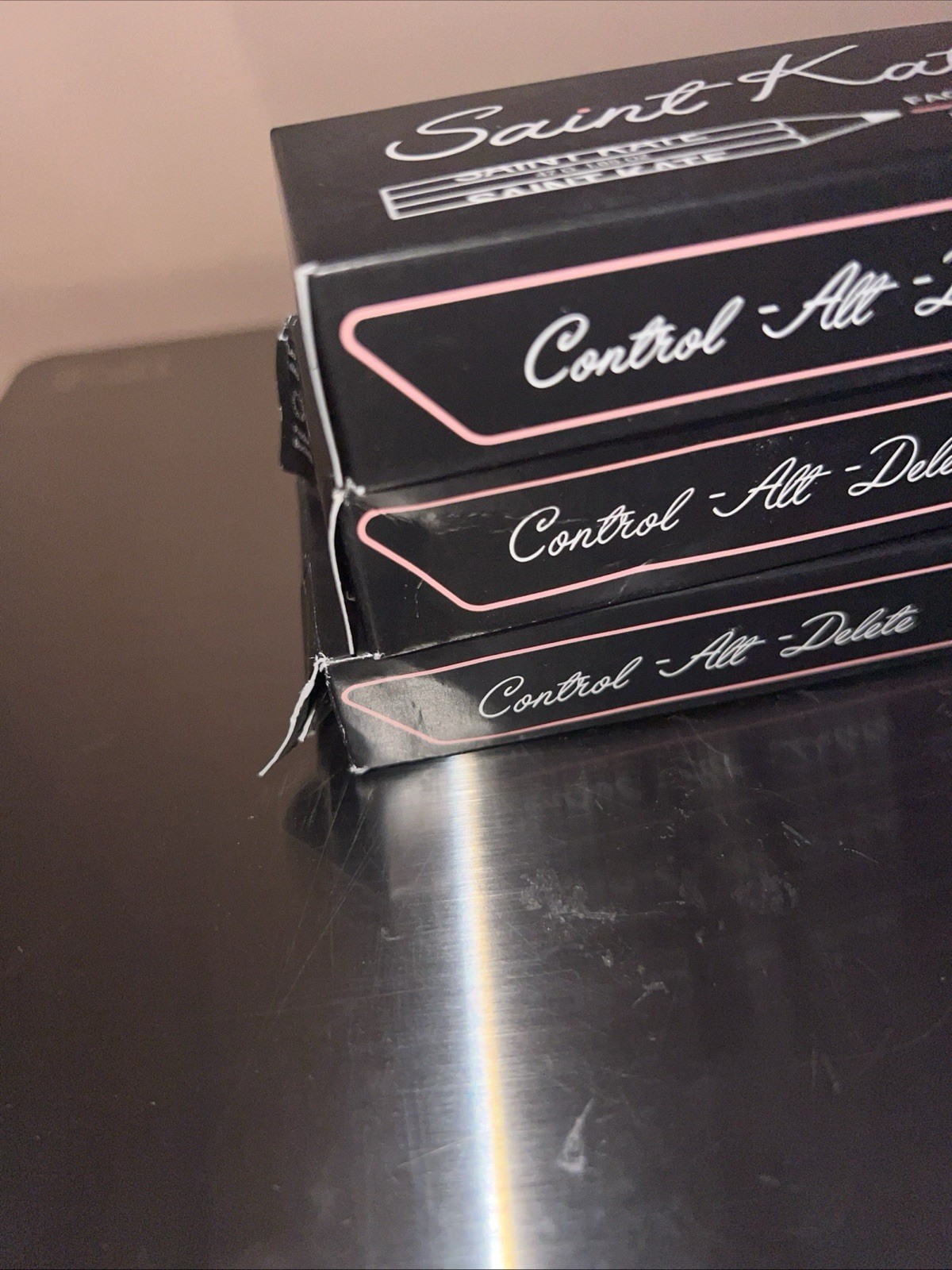 3 Saint Kate Erase Bar Facial Soaps 1.65oz Arts Hotel Rare Collectible New