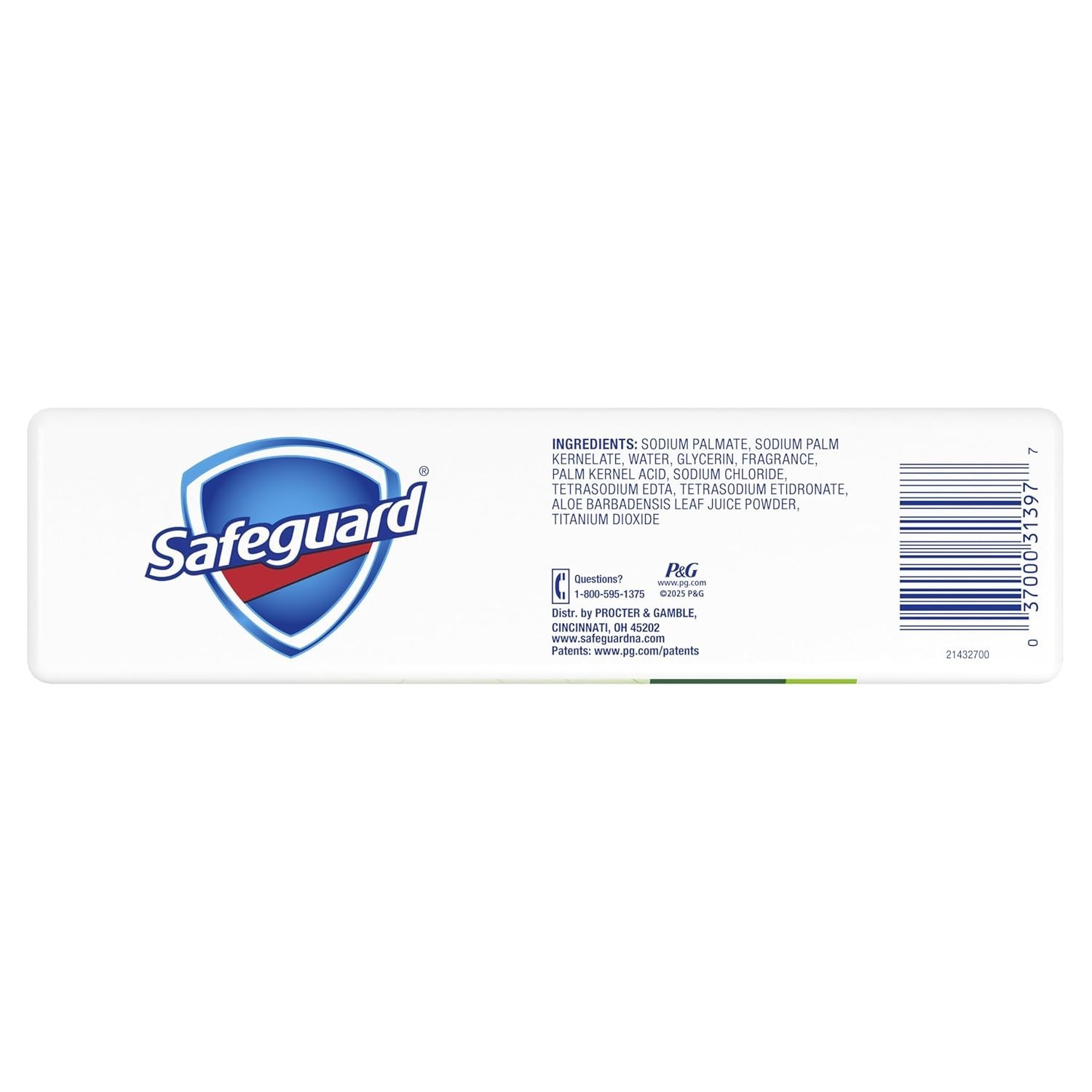 Safeguard Micellar Deep Cleansing Bath Bar Soap, Fresh Clean Scent,3.2 oz (8 Ct)