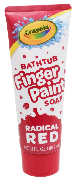Crayola Kids Bathtub Finger Paint Soap Set of 5 – Pink, Red, Blue, Green, Purple