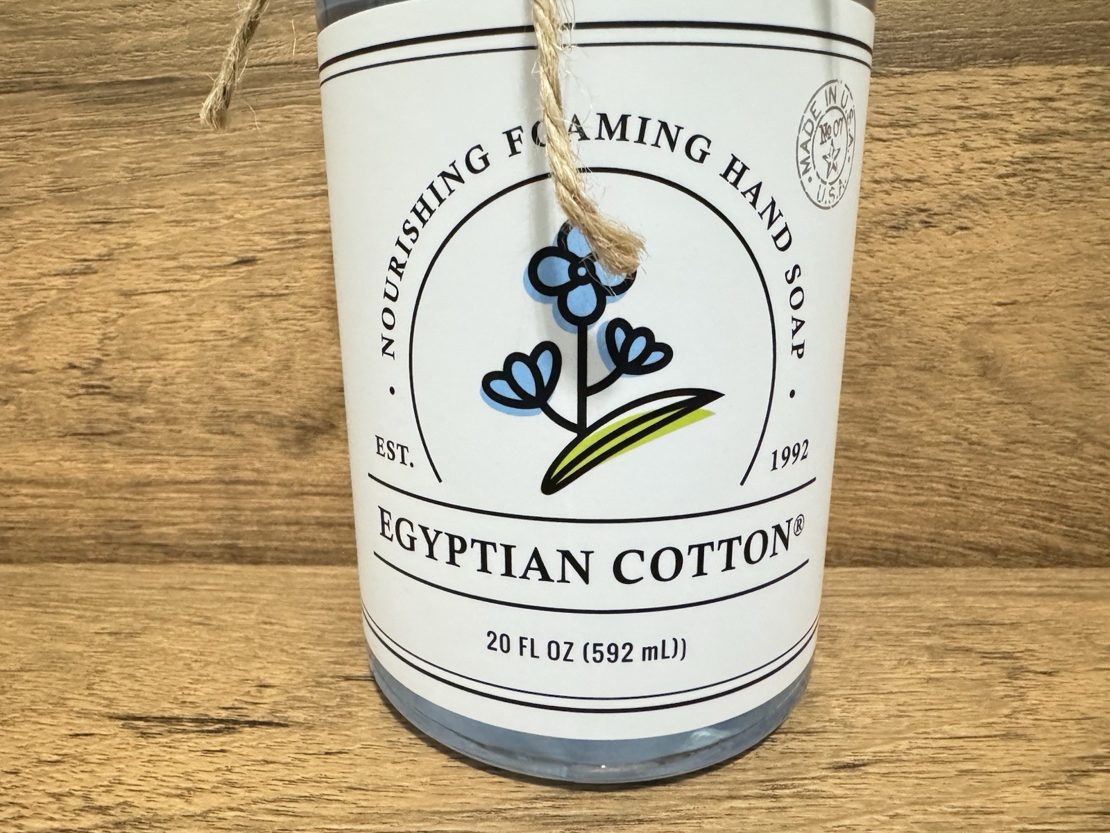 Lot of 2 Commonwealth Soap Co. Hand Soaps – 20 fl oz Each – Egyptian Cotton