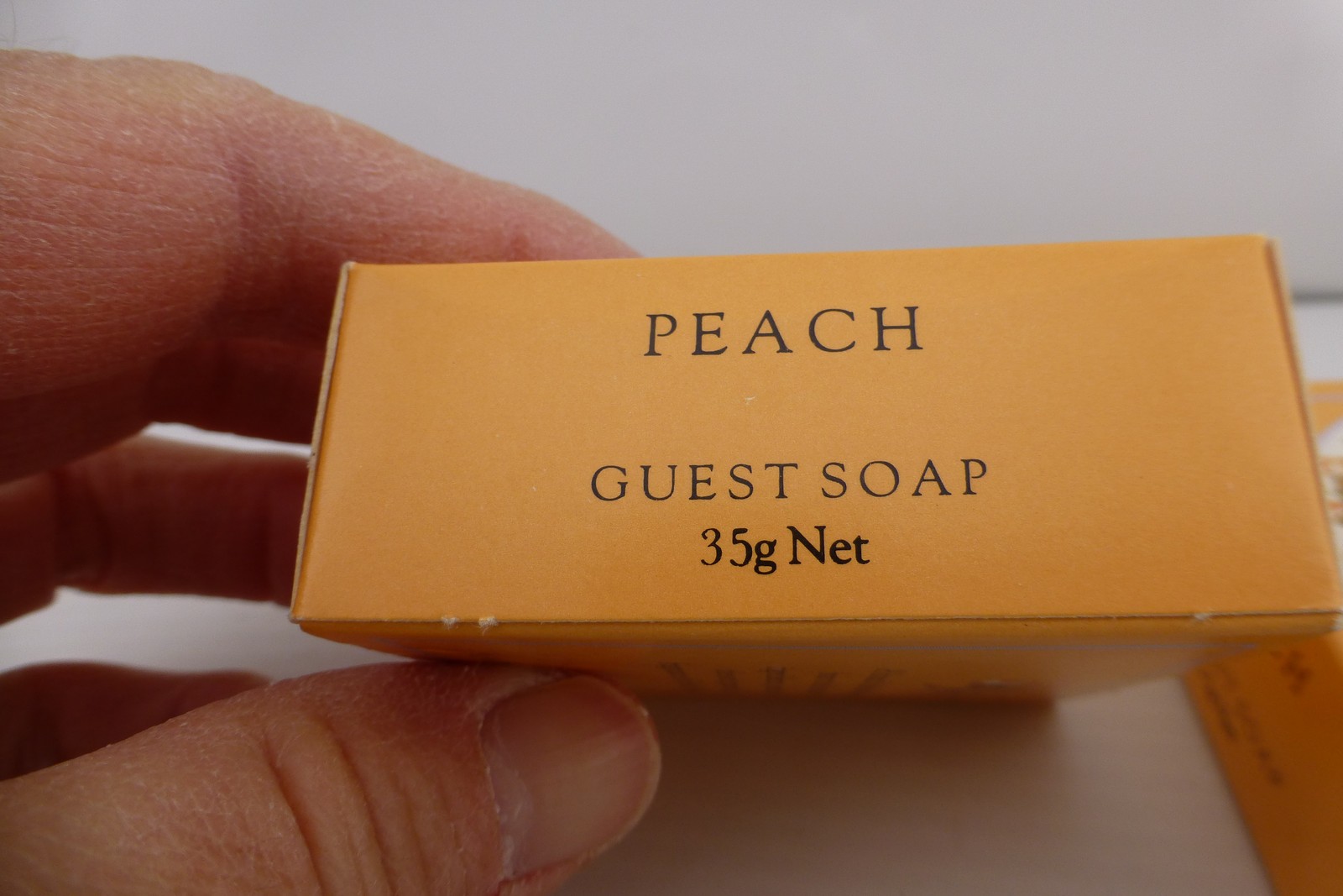 Brown’s Peach Guest Soap 35g Net Bar 2-Pack Hand Finished Made in Australia B2