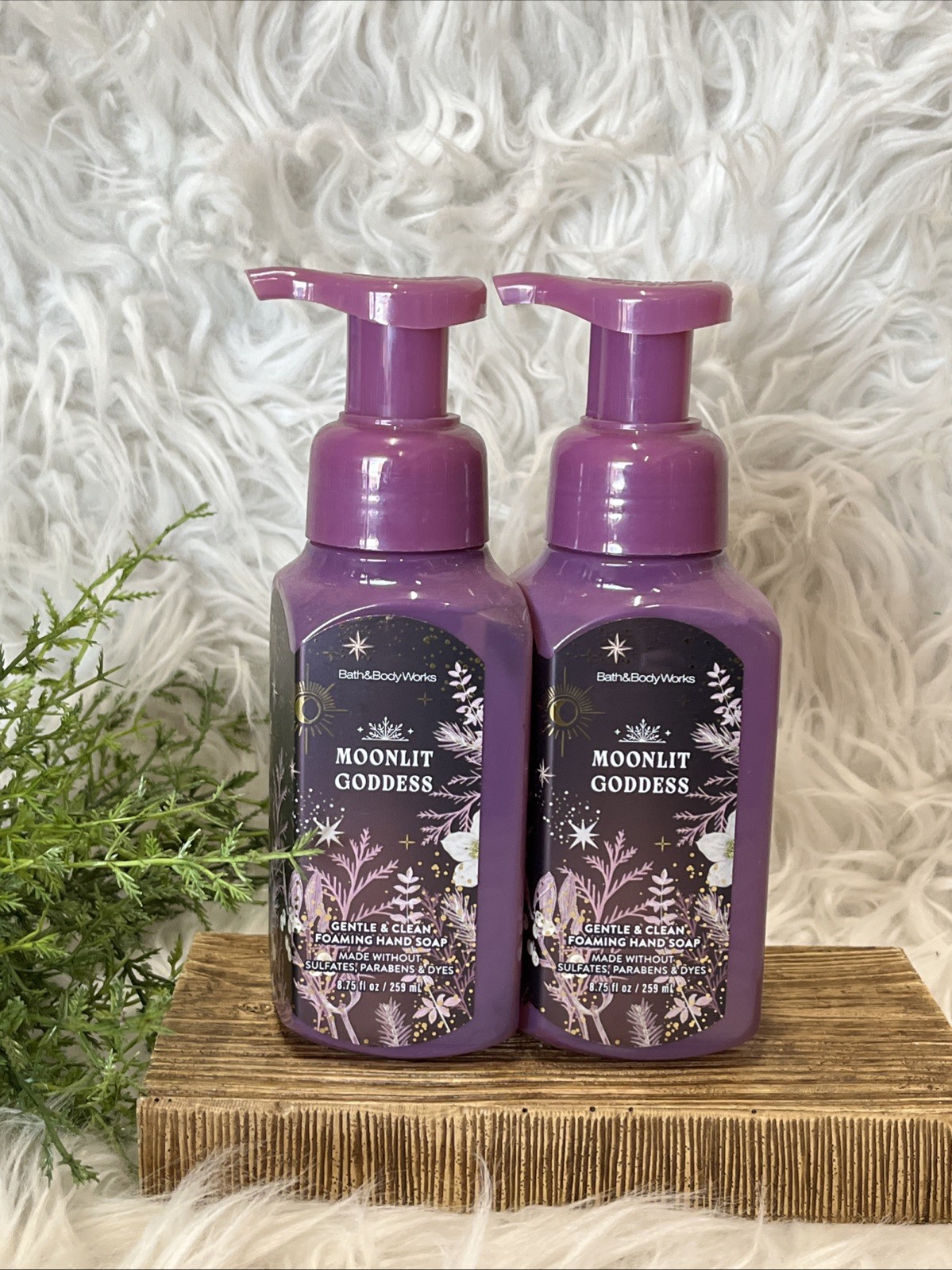 Bath & Body Works Moonlit Goddess Gentle & Clean Foaming Hand Soap Lot Of 2