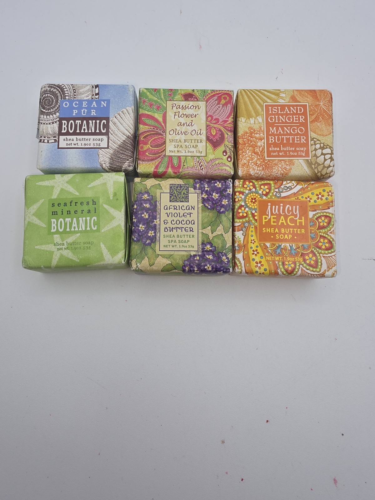Bundle of 6 Greenwich Bay Trading Co. Soaps – 1.9oz Soaps in The Following Sc…