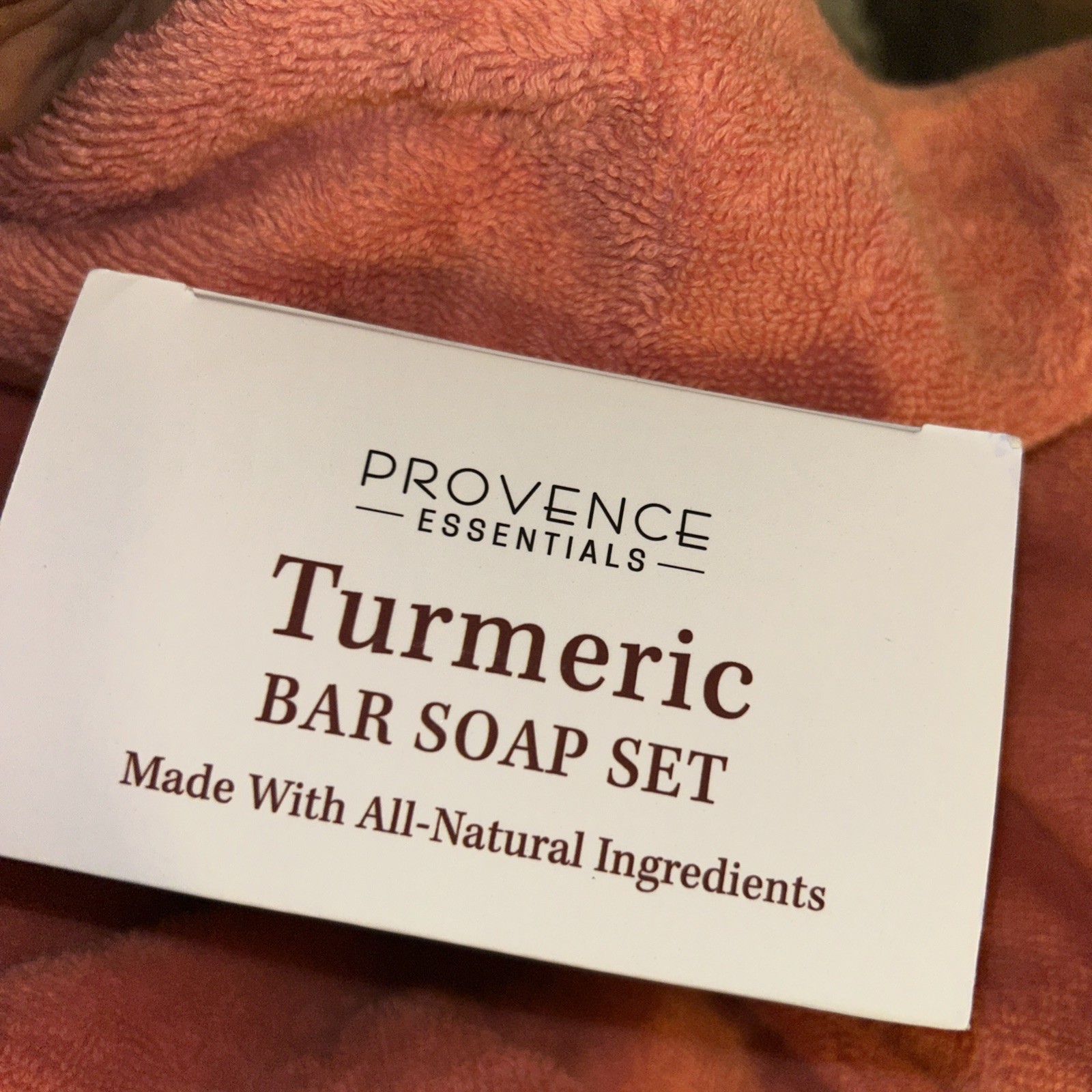 Provence Men Essential Turmeric Detoxifying Bar Soap Set | 3 x 10 oz Made in US