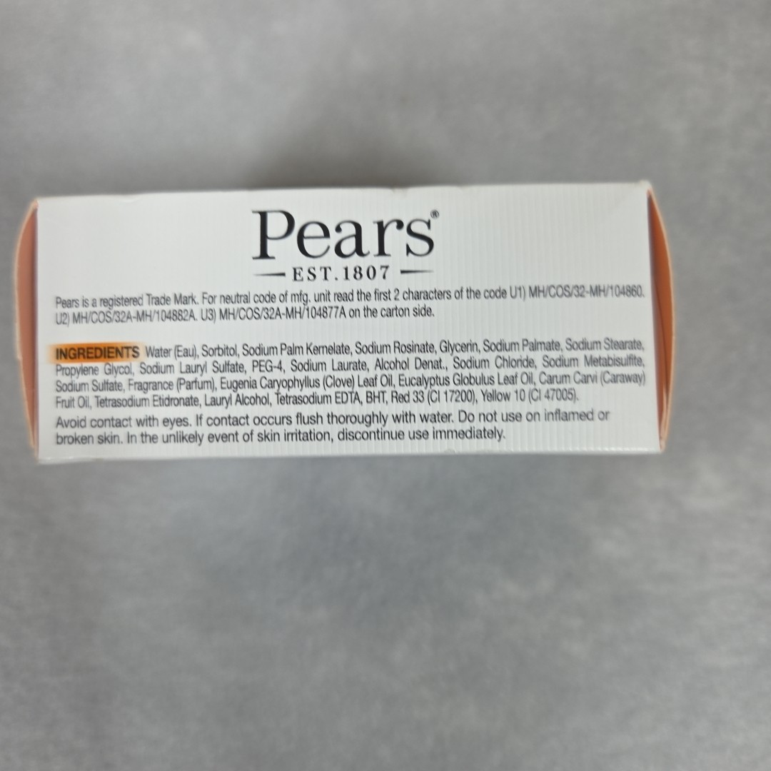 Pears Pure & Gentle Soap with Natural Oils 9 Pack Pure & Gentle Bar Soap