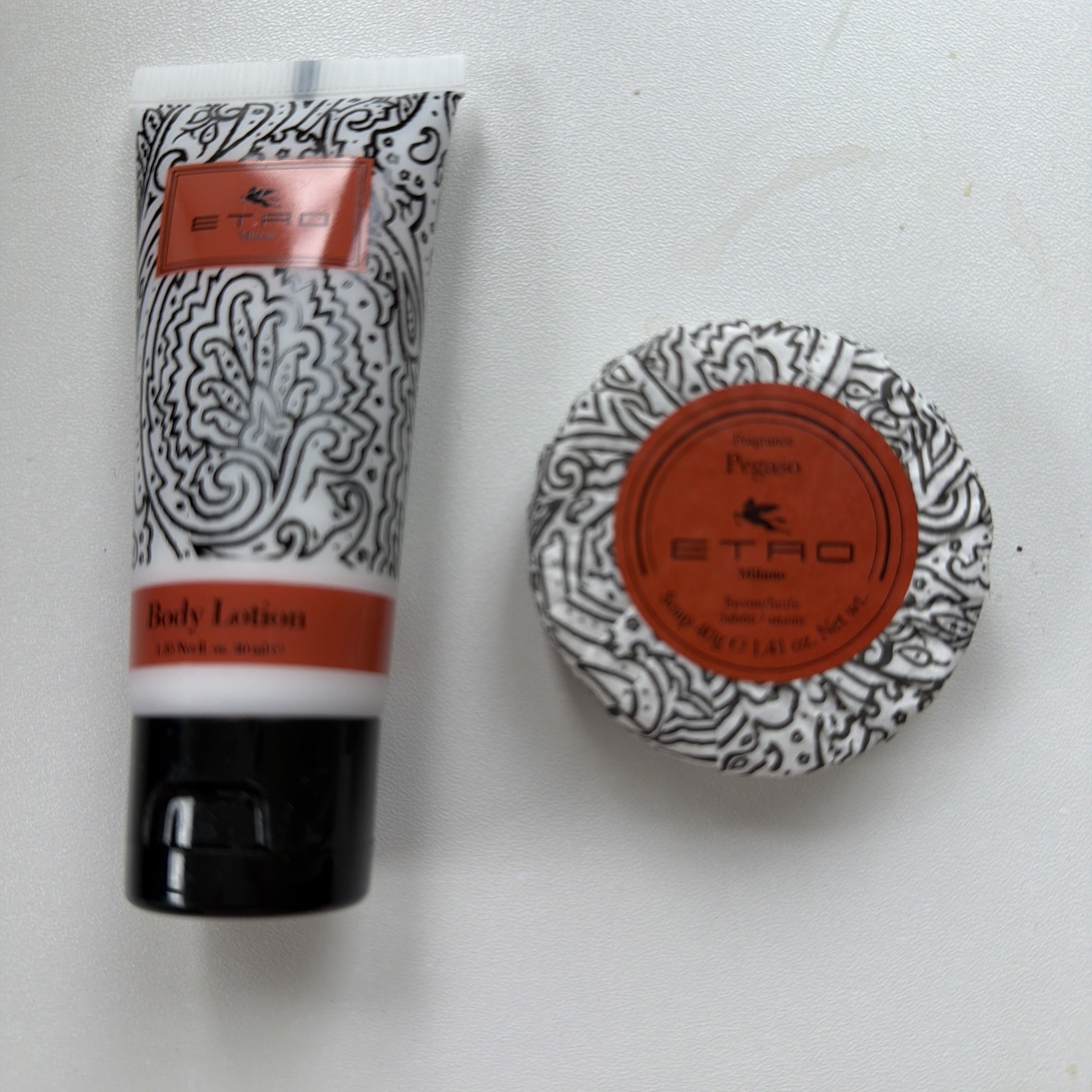 ETRO Milano Body Lotion Mini & Pegaso Soap Made In Italy