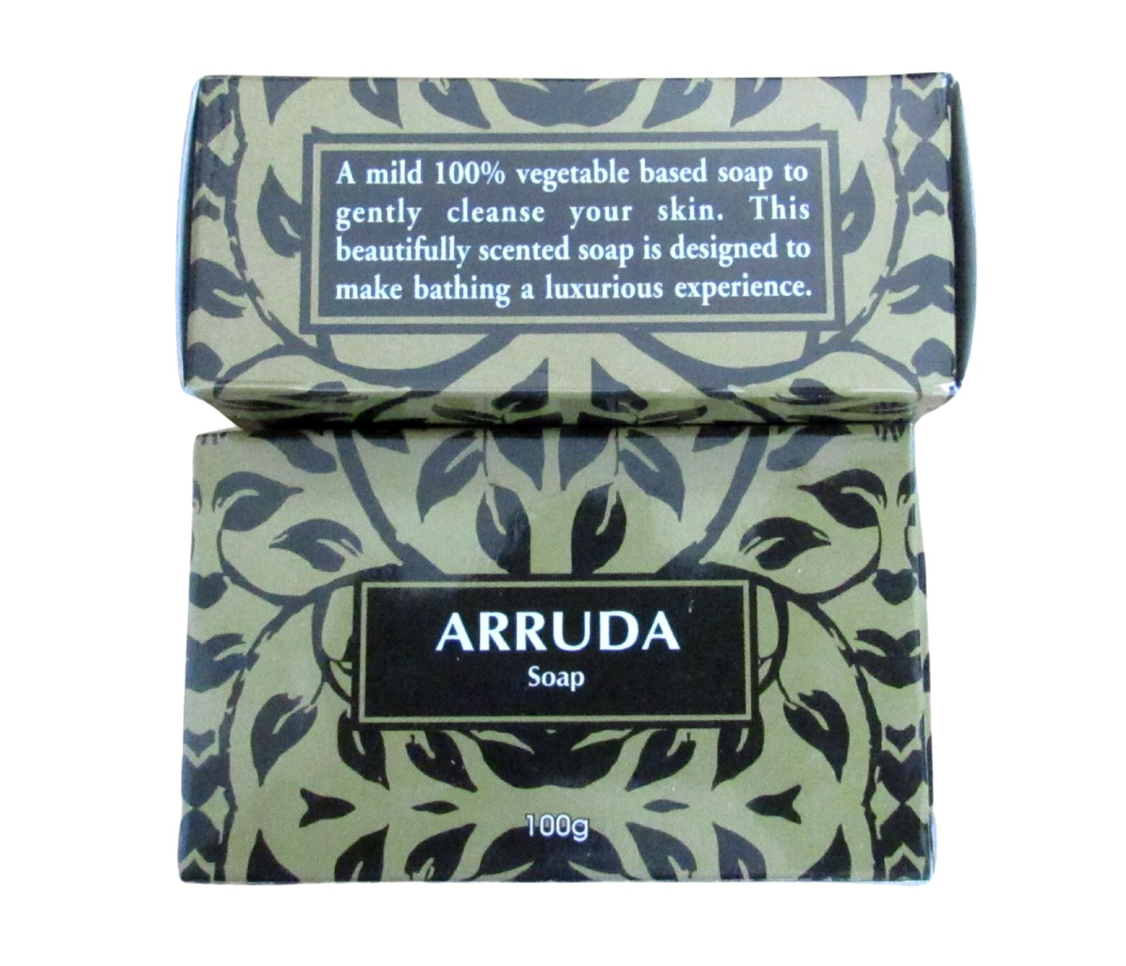 Kamini Imported Vegetarian All Natural Beauty Bar Soap, 100 Grams, Choose Scent