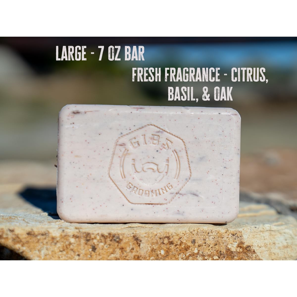 Bio Fuel, Moisturizing, Long-Lasting, Sandalwood, 7oz Bar Soap