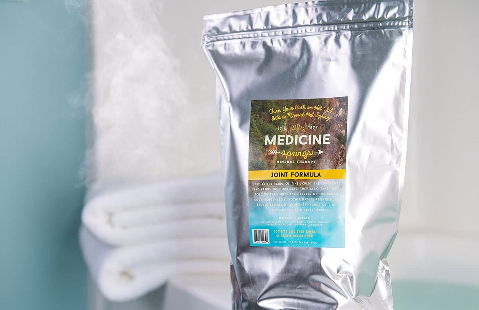 Medicine Springs Bath Tub Mineral Therapy Joint (2 Soaks) Dead sea Minerals h…