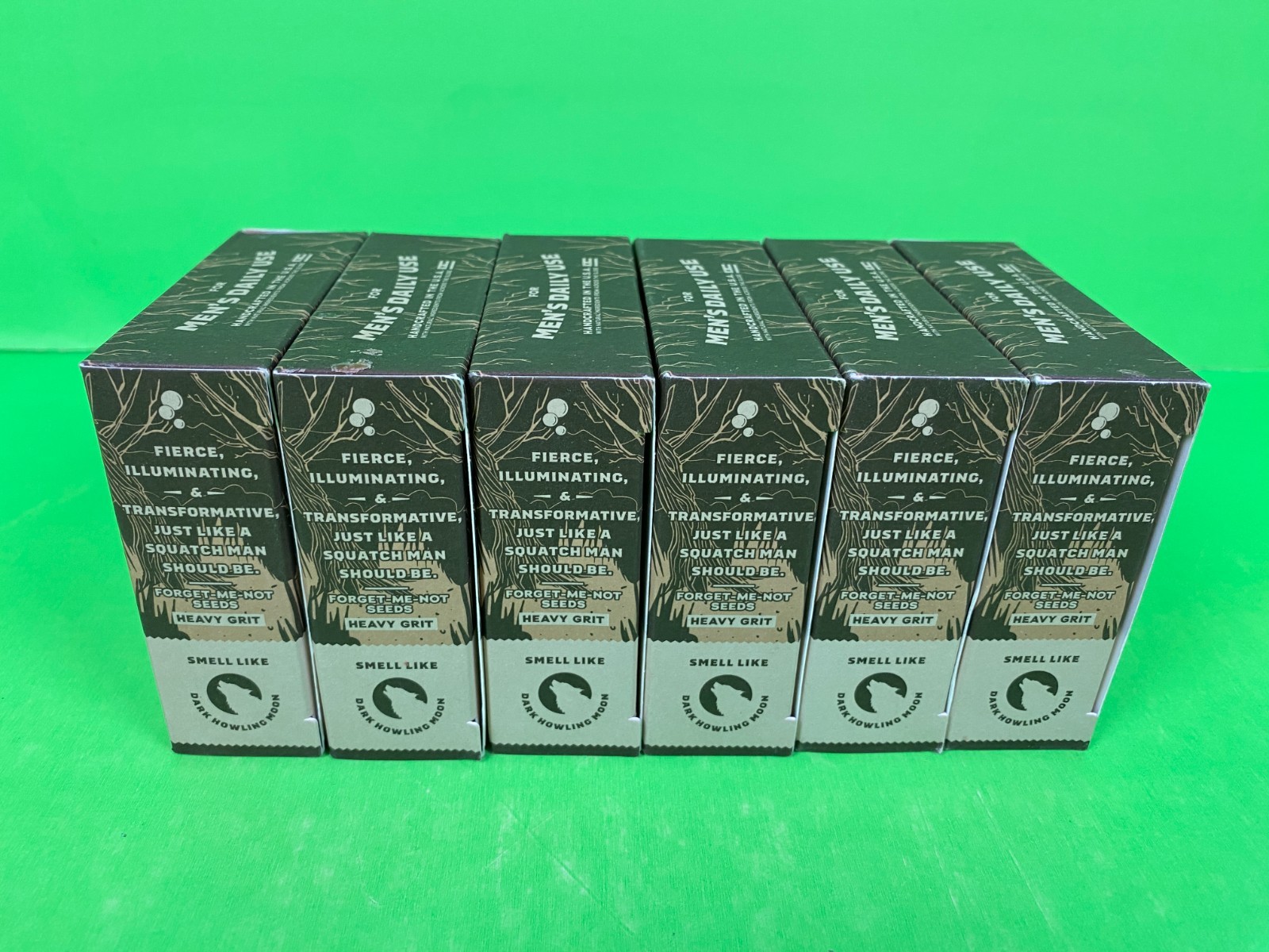 W@W L@@K 6 BARS BRAND NEW SQUATCH LIMITED EDITION SOAPS WEREWOLF WASH HALLOWEEN