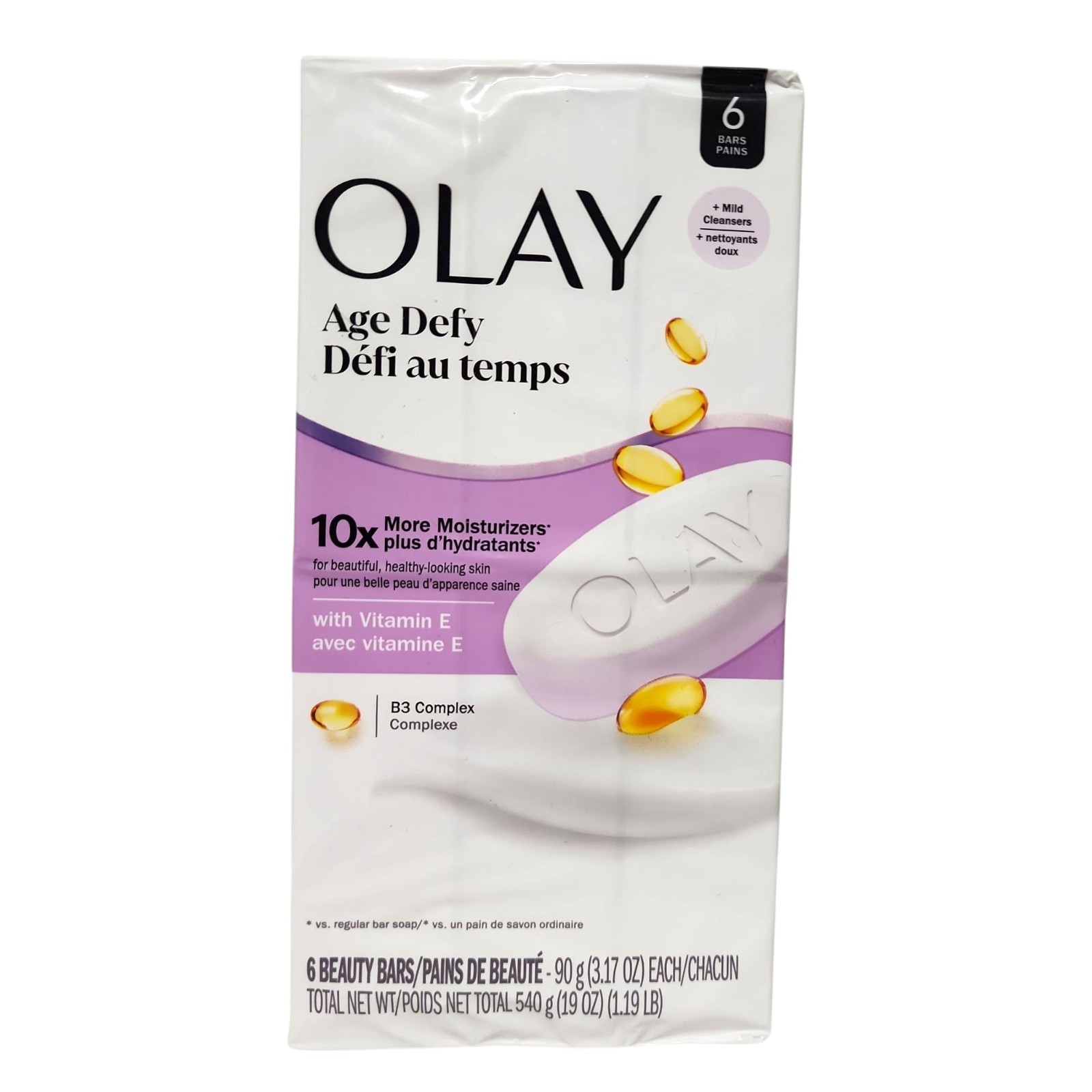 LOT 6 PK OLAY Beauty Bar Soap Age Defying & Fresh Radiance 36 Bars Total BUNDLE