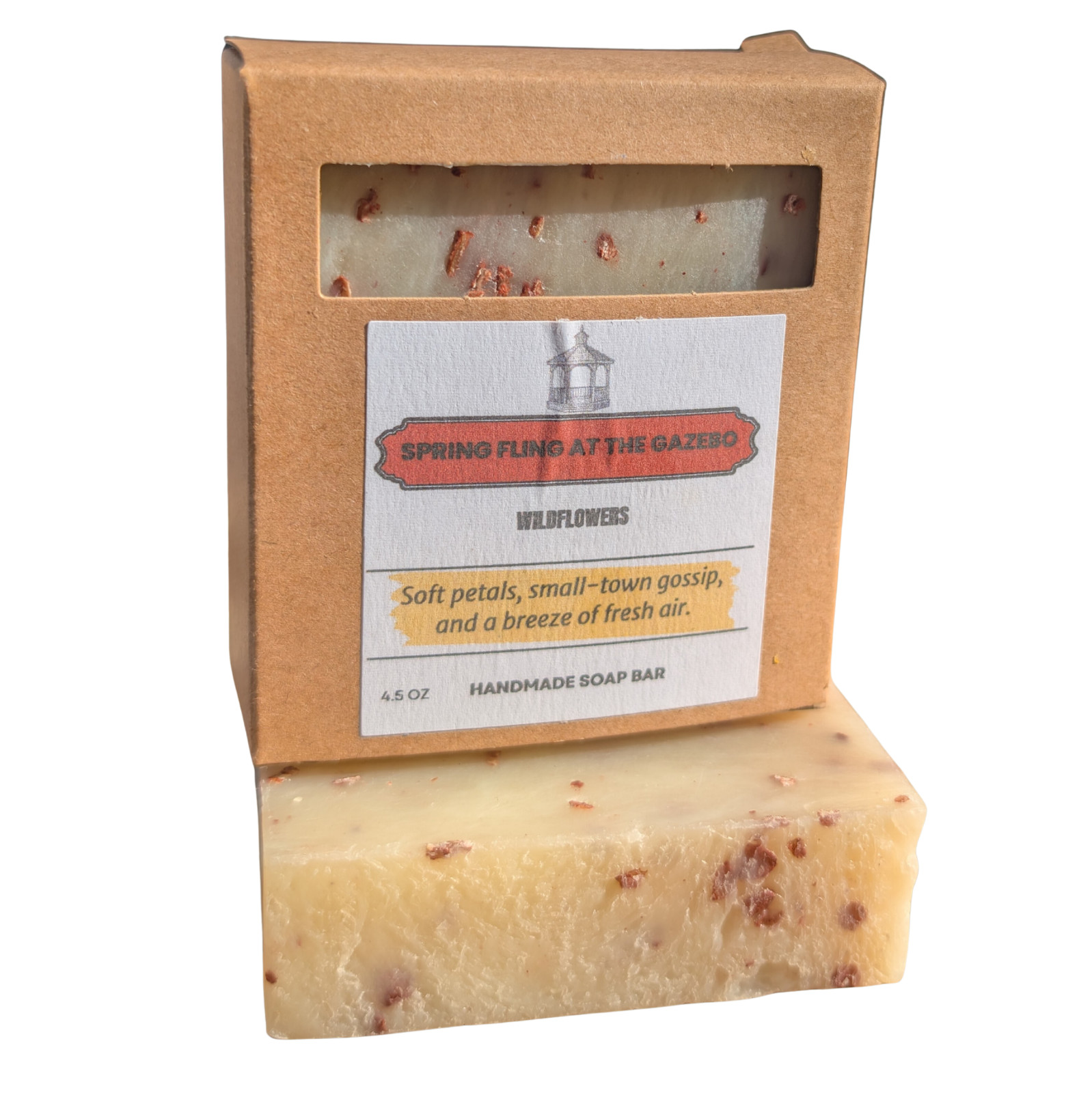 Handmade Soap Bar Wildflowers Gilmore Girls Spring Fling at the Gazebo Gift Idea