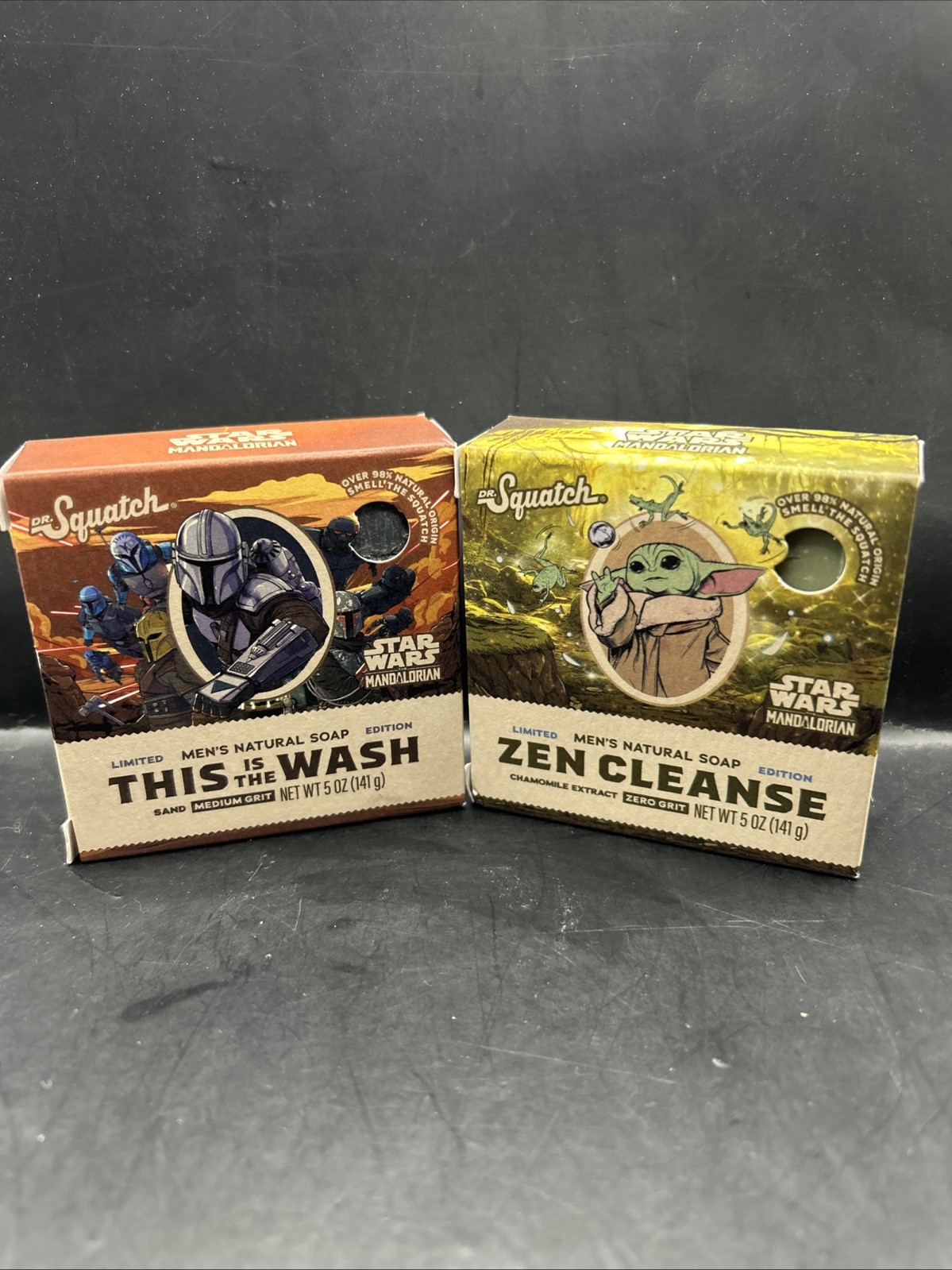 Dr. Squatch Star Wars Mandalorian Limited Edition This Is The Wash & Zen Cleanse